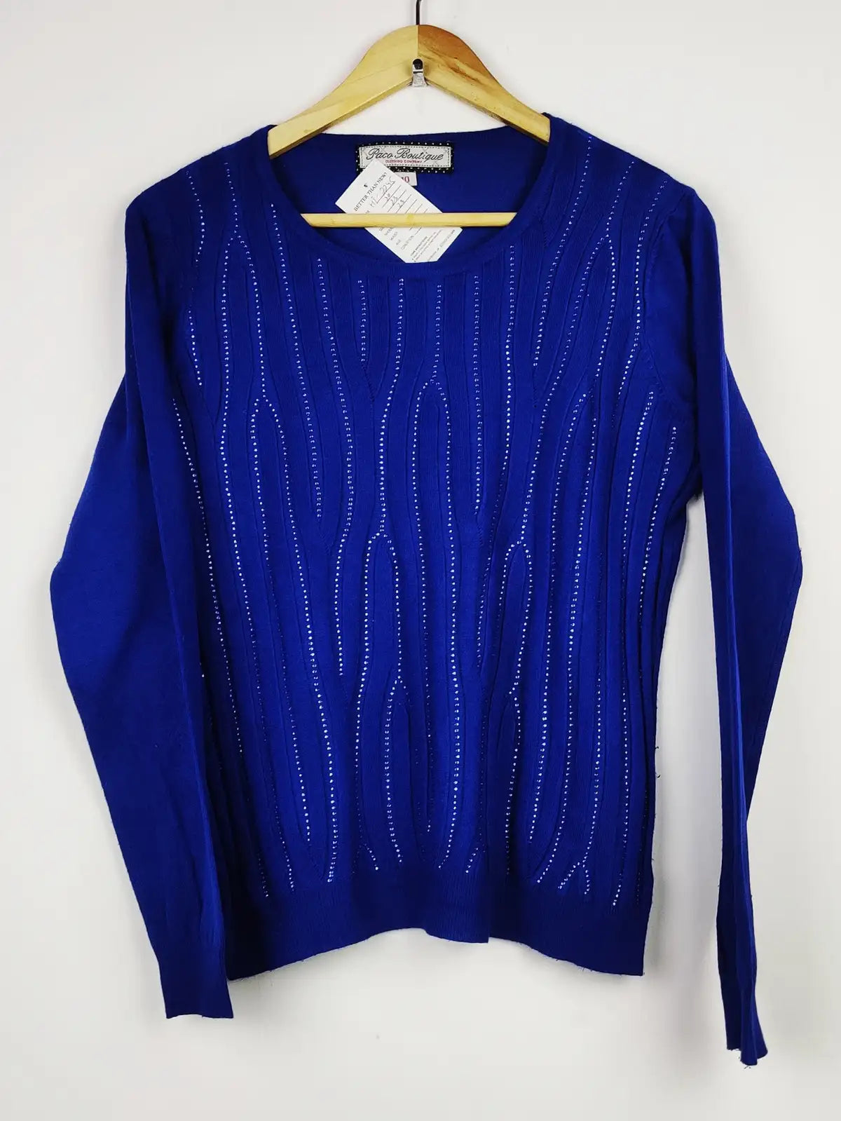 Buy online pre-used pre-loved 100% authentic & Original branded Paco Boutique (HT-2245) available in Pakistan. Top international brands avilable.