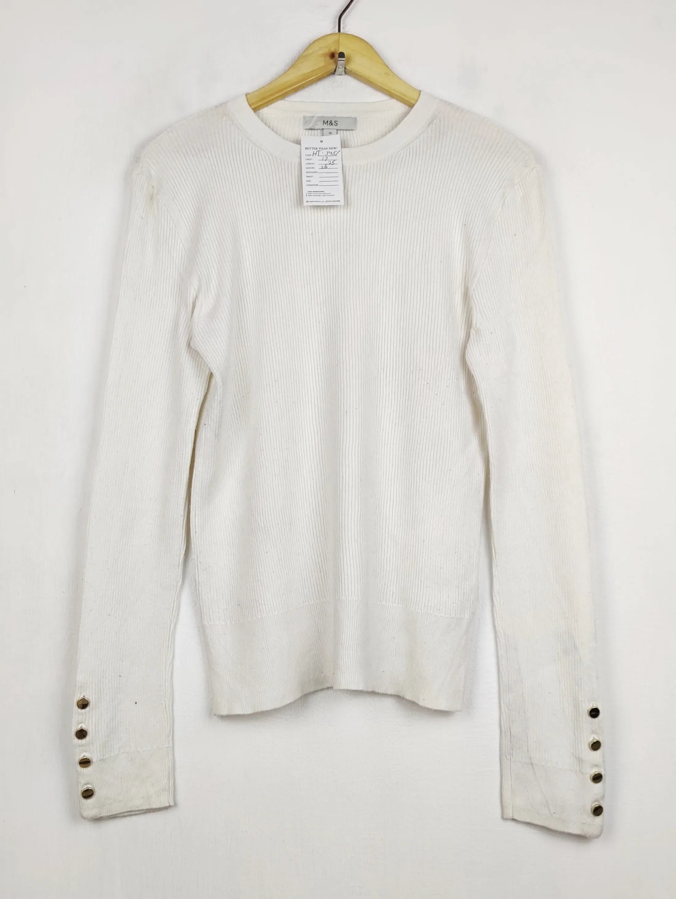 Buy online pre-used pre-loved 100% authentic & Original branded Marks & Spencer (HT-3487) available in Pakistan. Top international brands avilable.