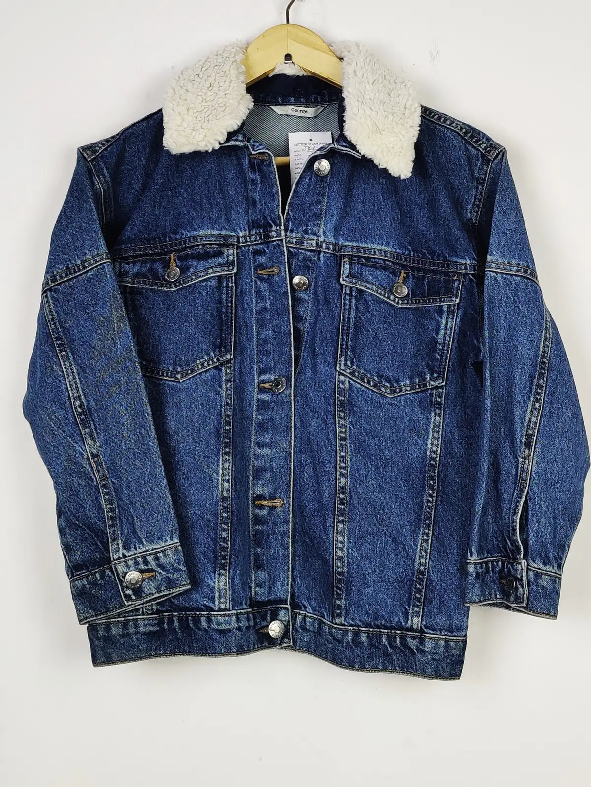 Buy online pre-used pre-loved 100% authentic & Original branded George (JKT-1426) available in Pakistan. Top international brands avilable.
