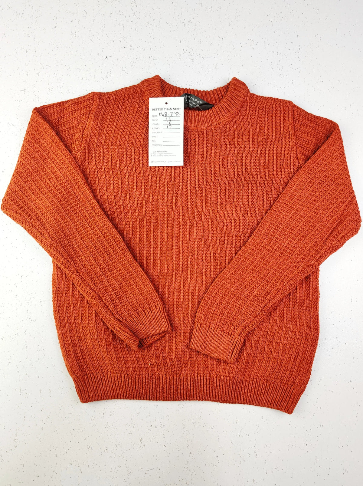 Buy online pre-used pre-loved 100% authentic & Original branded Primark (KWB-1742) available in Pakistan. Top international brands avilable.