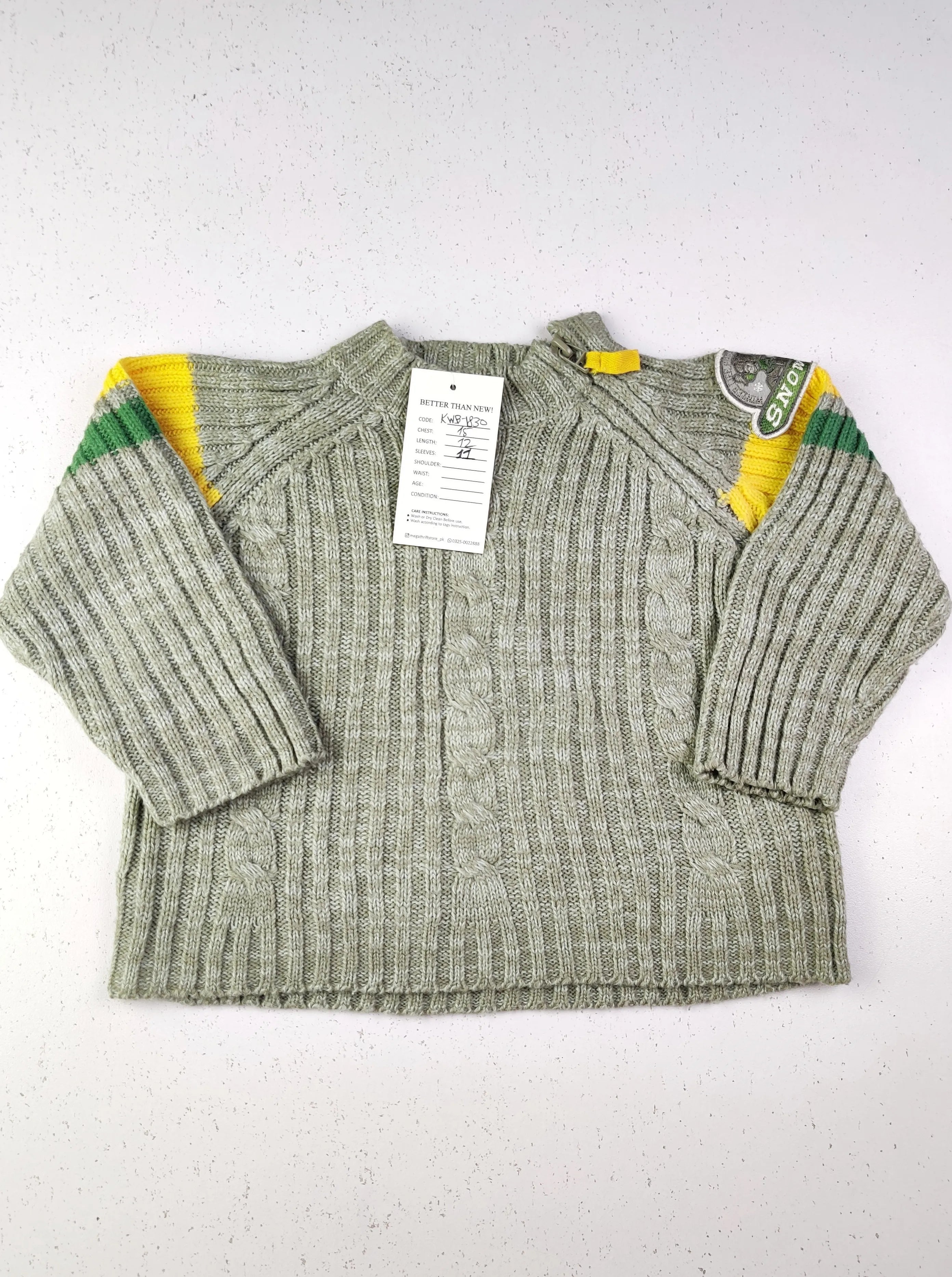 Buy online pre-used pre-loved 100% authentic & Original branded Vert Baudet (KWB-1830) available in Pakistan. Top international brands avilable.