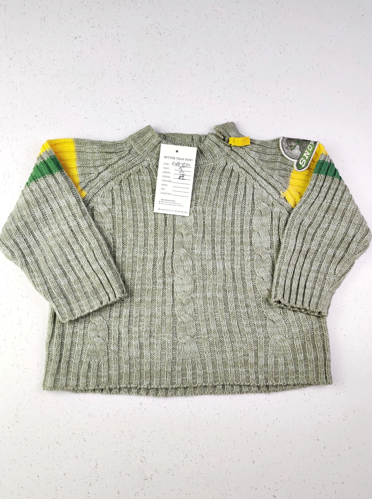 Buy online pre-used pre-loved 100% authentic & Original branded Vert Baudet (KWB-1830) available in Pakistan. Top international brands avilable.