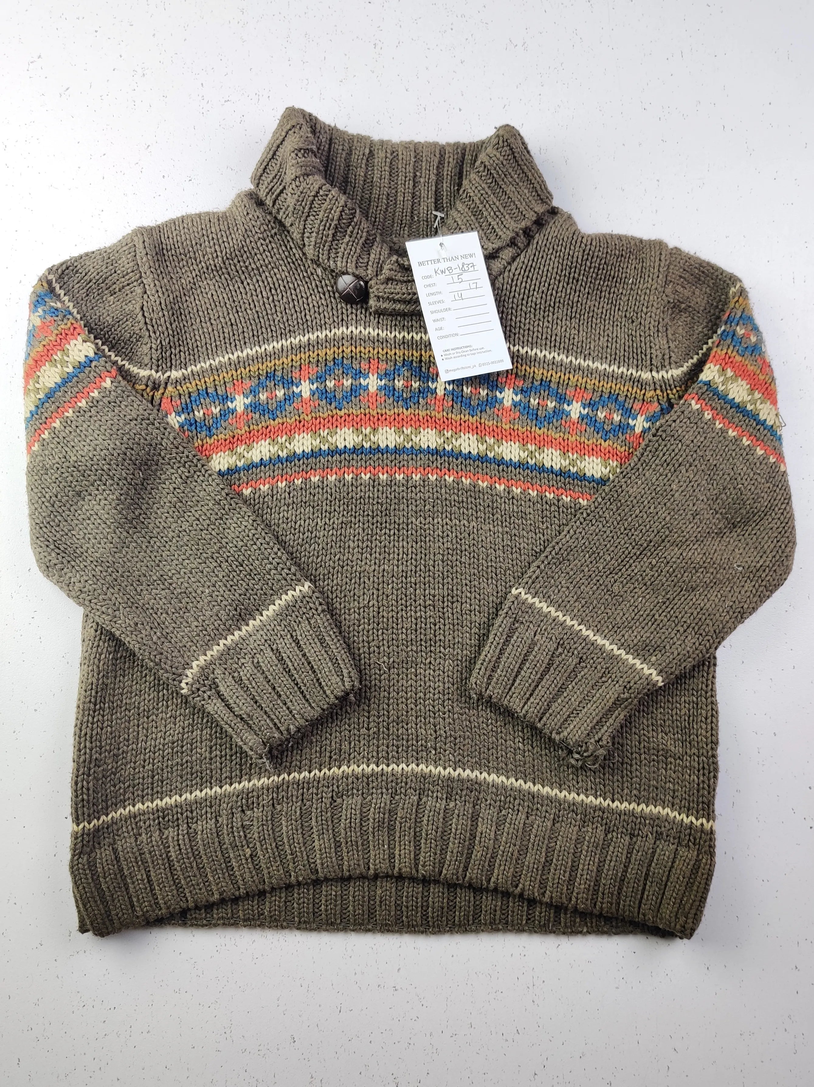 Buy online pre-used pre-loved 100% authentic & Original branded Unknown Brand (KWB-1837) available in Pakistan. Top international brands avilable.