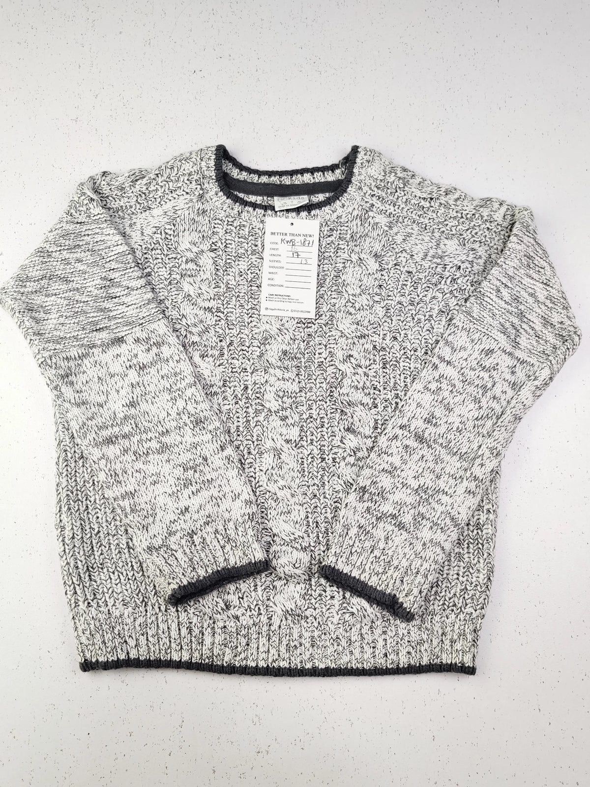 Buy online pre-used pre-loved 100% authentic & Original branded F&F (KWB-1871) available in Pakistan. Top international brands avilable.