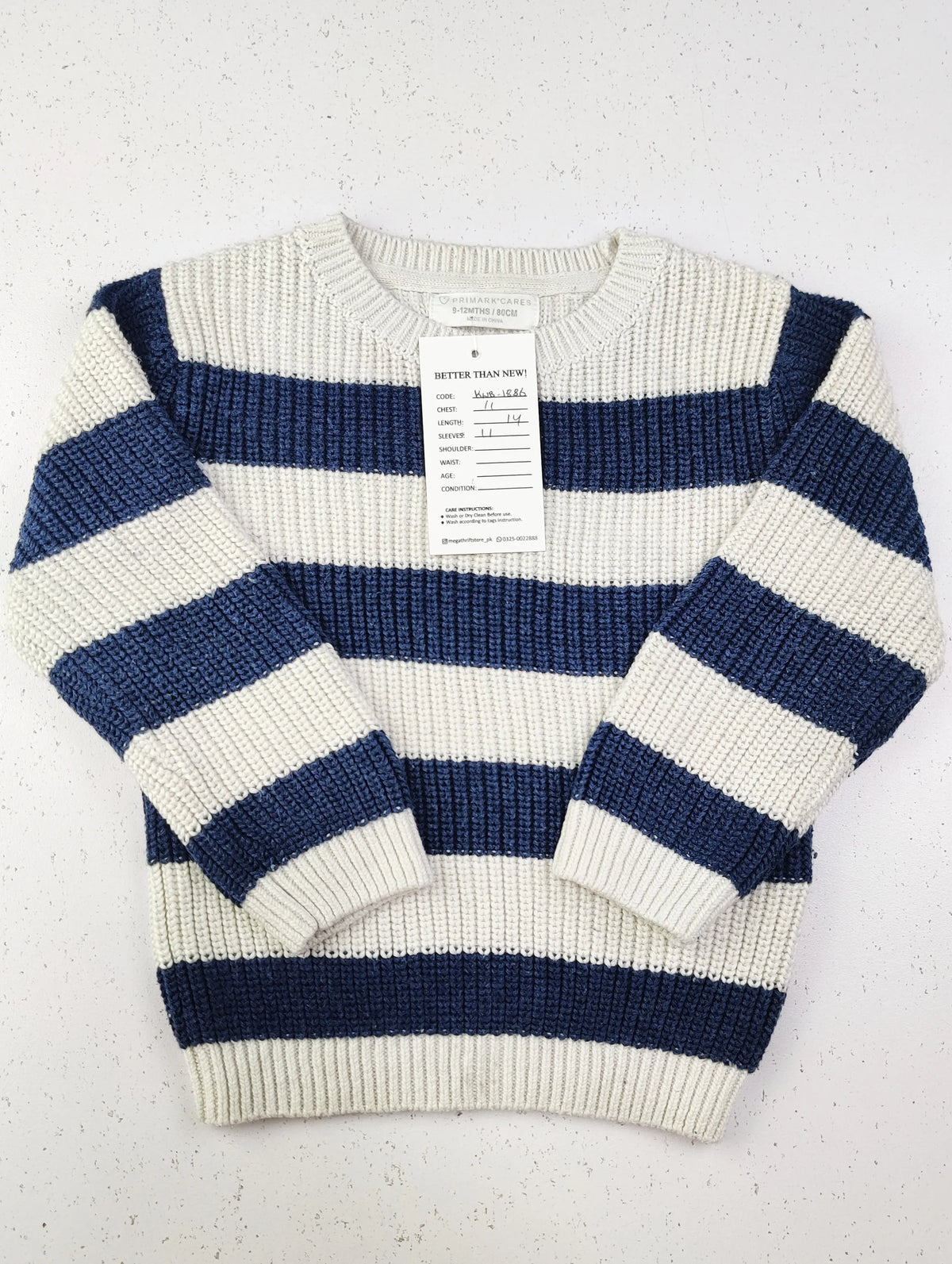 Buy online pre-used pre-loved 100% authentic & Original branded Primark (KWB-1886) available in Pakistan. Top international brands avilable.