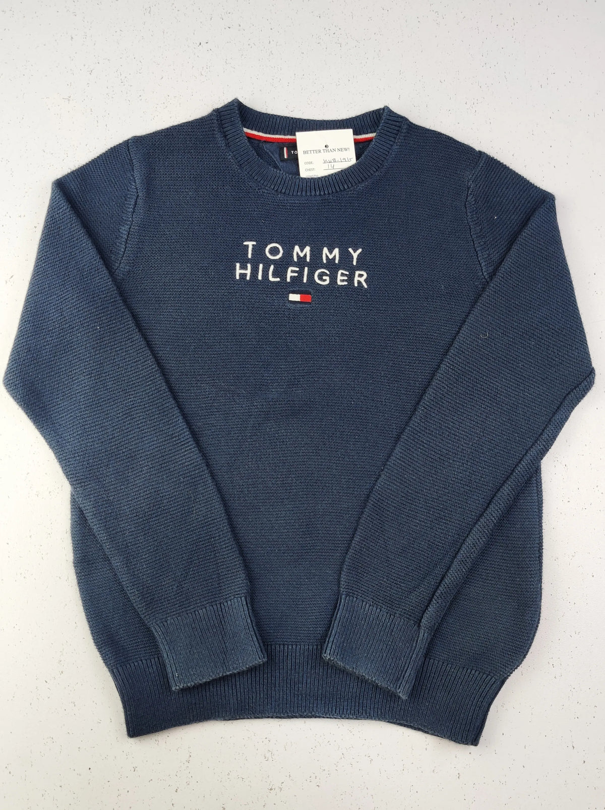 Buy online pre-used pre-loved 100% authentic & Original branded Tommy Hilfiger (KWB-1915) available in Pakistan. Top international brands avilable.