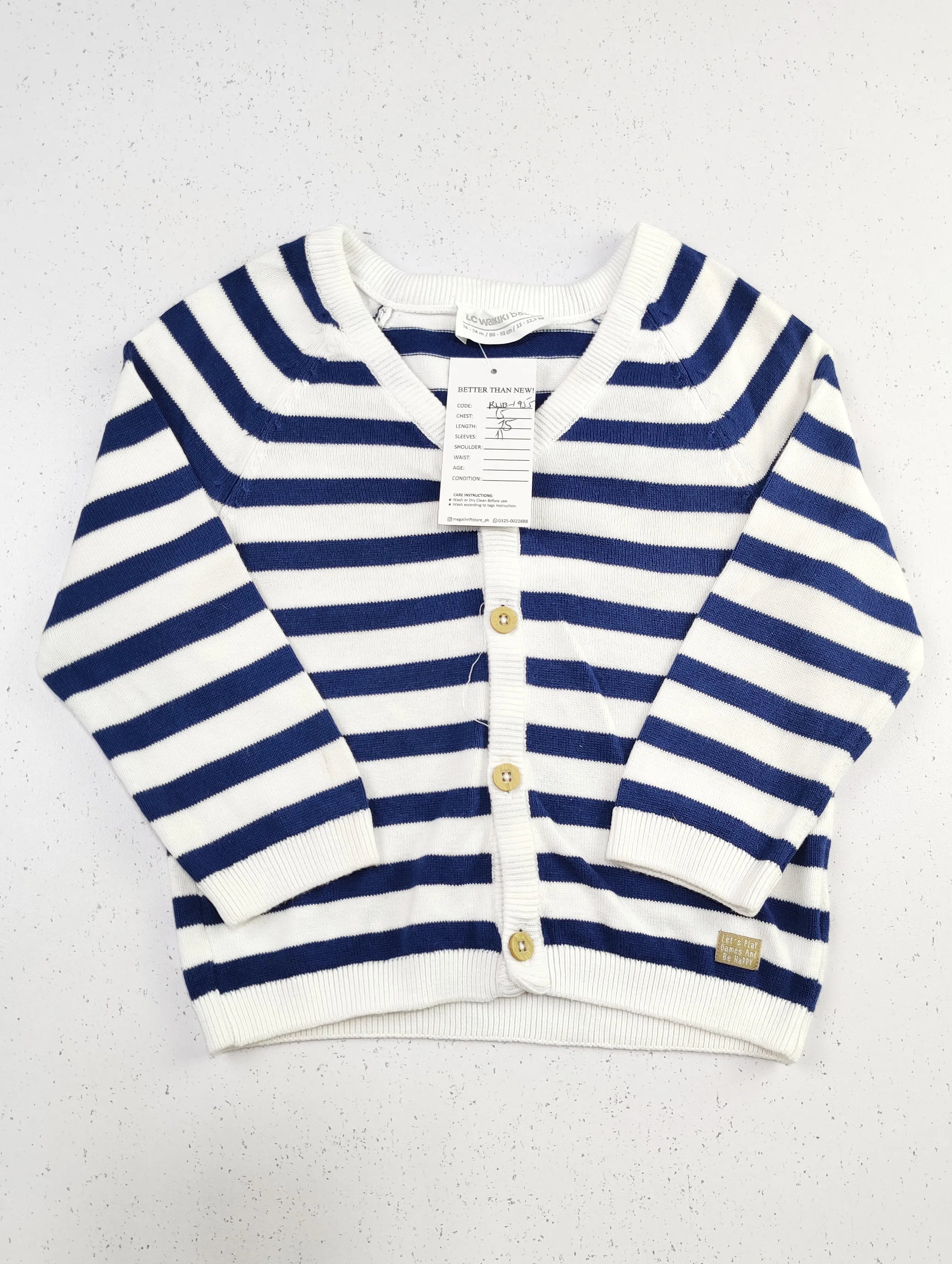 Buy online pre-used pre-loved 100% authentic & Original branded Lc Waikiki Baby (KWB-1955) available in Pakistan. Top international brands avilable.