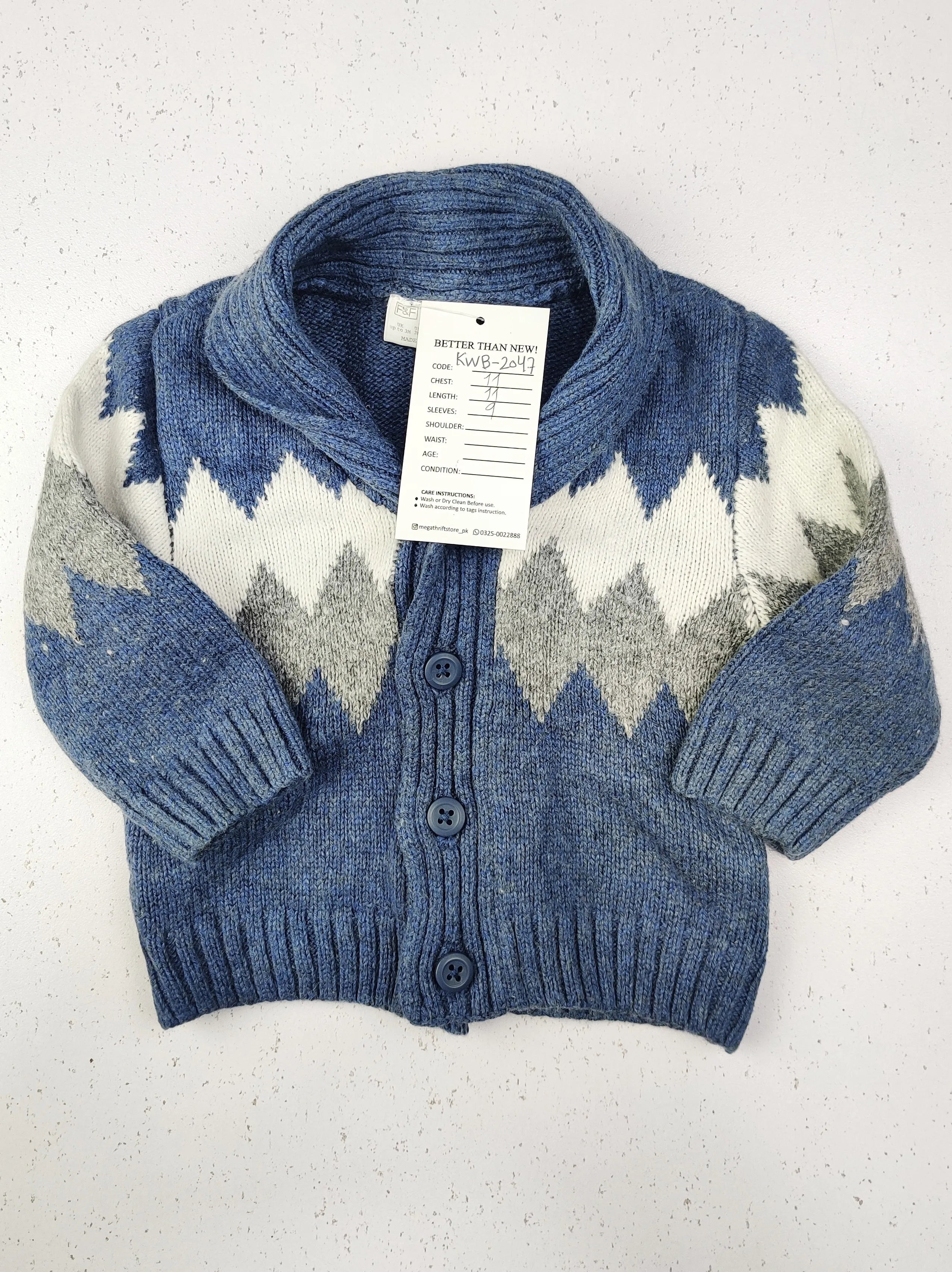 Buy online pre-used pre-loved 100% authentic & Original branded F&F (KWB-2047) available in Pakistan. Top international brands avilable.