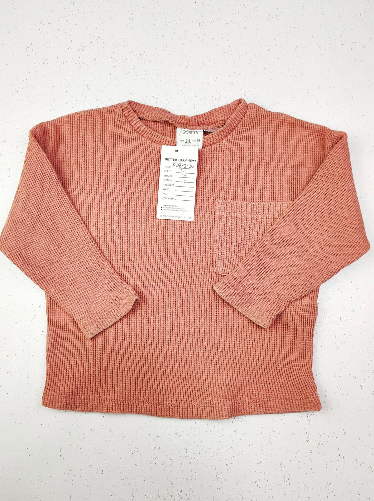 Buy online pre-used pre-loved 100% authentic & Original branded Zara (KWB-2120) available in Pakistan. Top international brands avilable.
