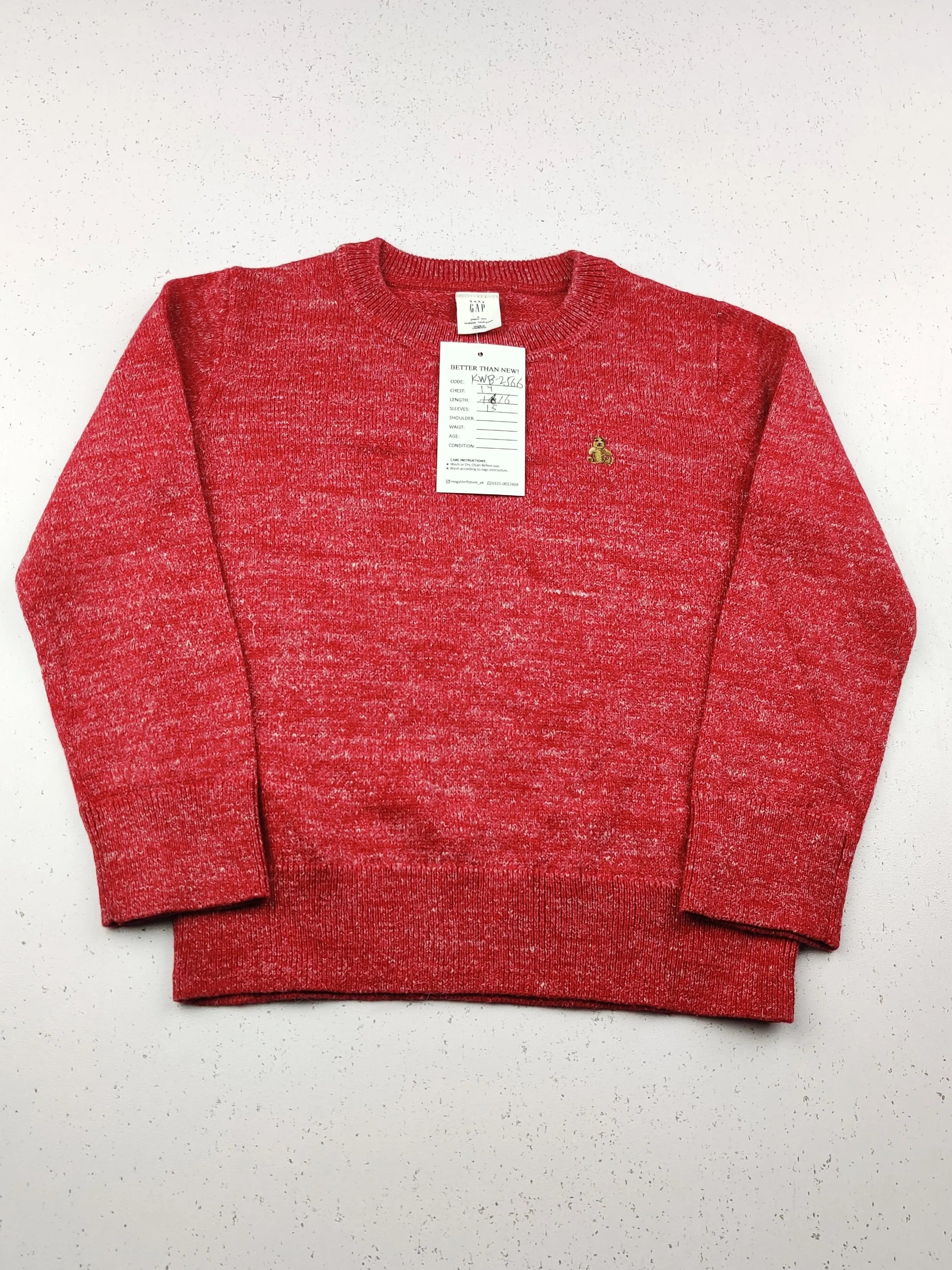 Buy online pre-used pre-loved 100% authentic & Original branded Gap (KWB-2566) available in Pakistan. Top international brands avilable.