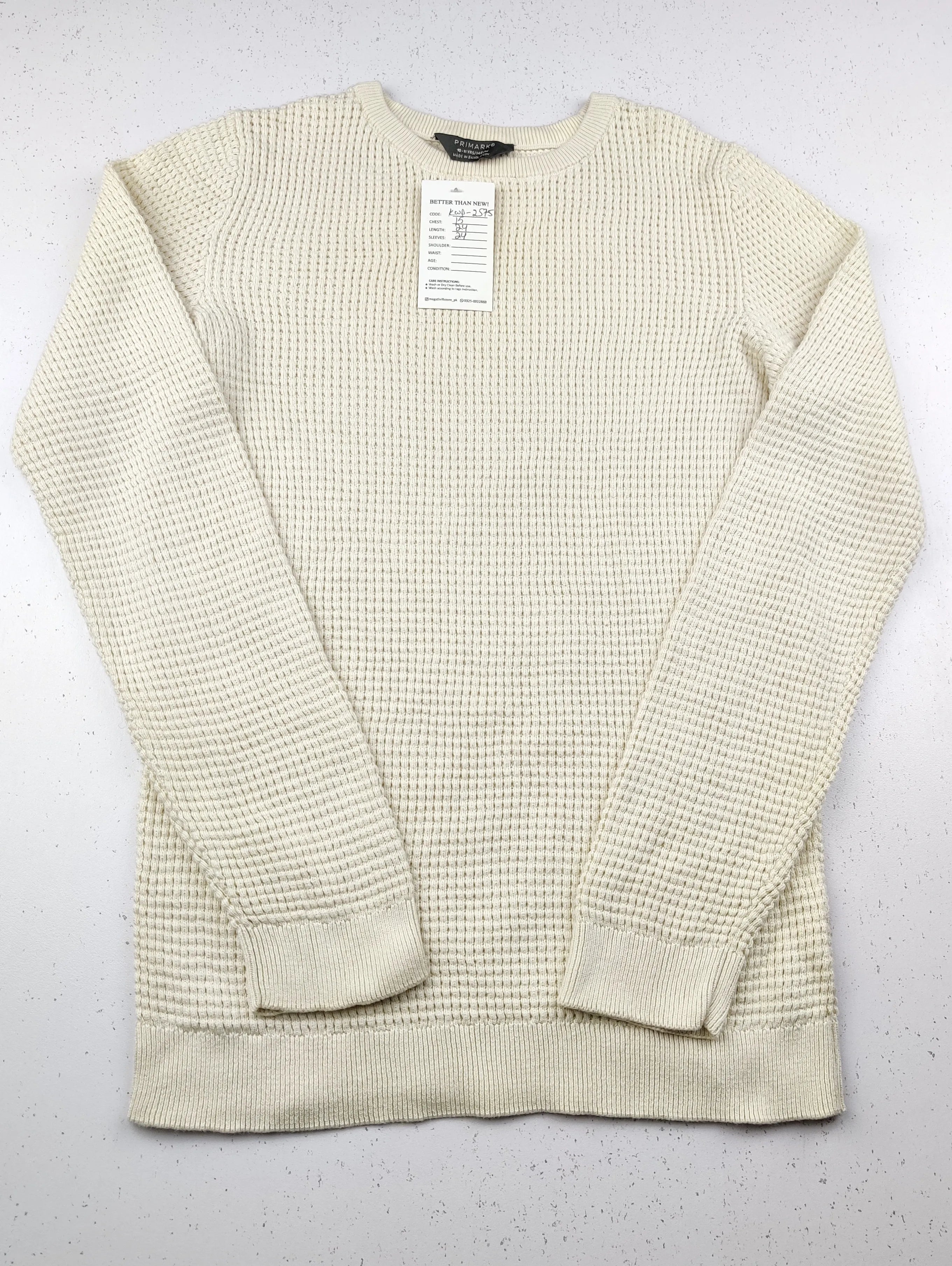 Buy online pre-used pre-loved 100% authentic & Original branded Primark (KWB-2575) available in Pakistan. Top international brands avilable.
