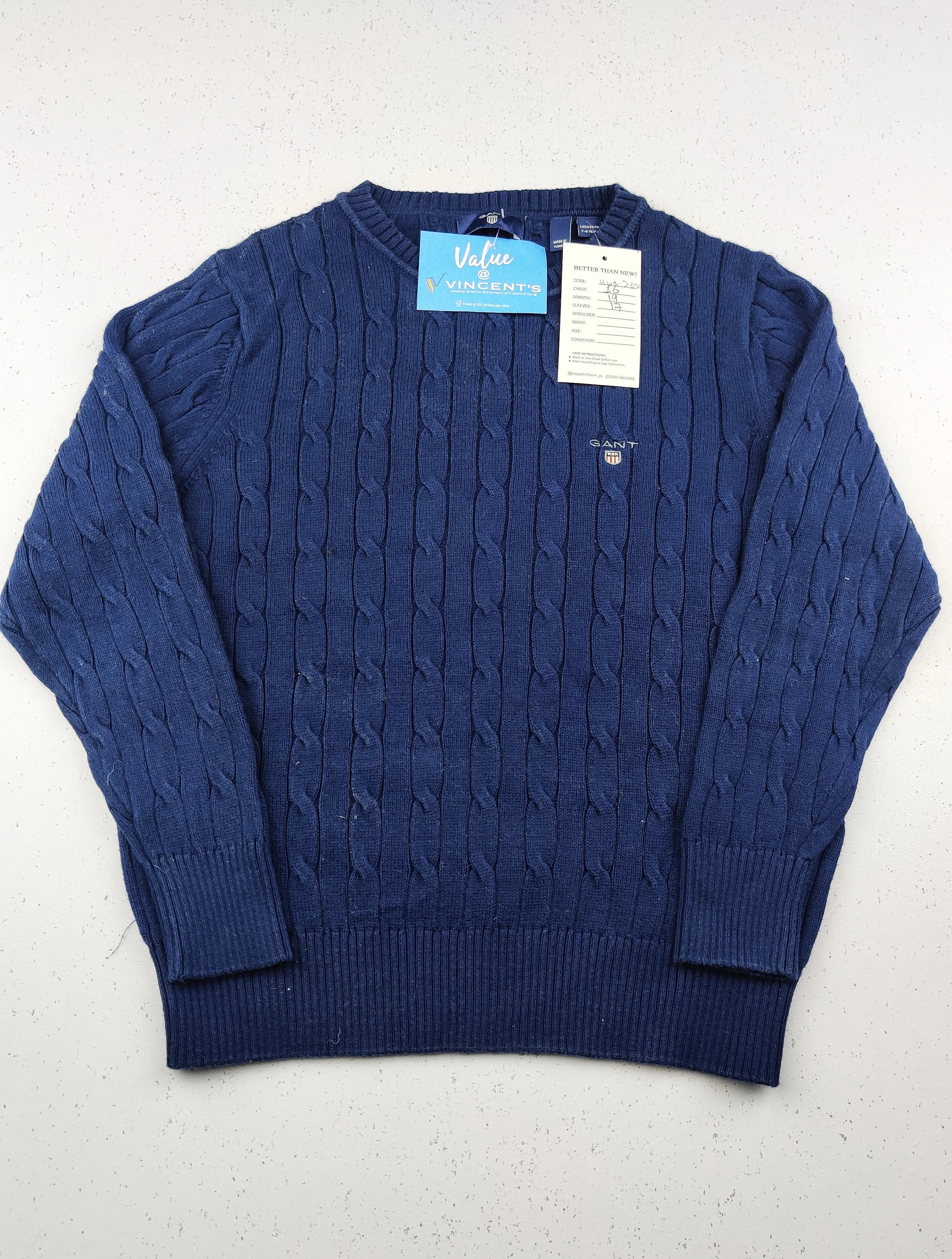 Buy online pre-used pre-loved 100% authentic & Original branded Gant (KWB-2621) available in Pakistan. Top international brands avilable.