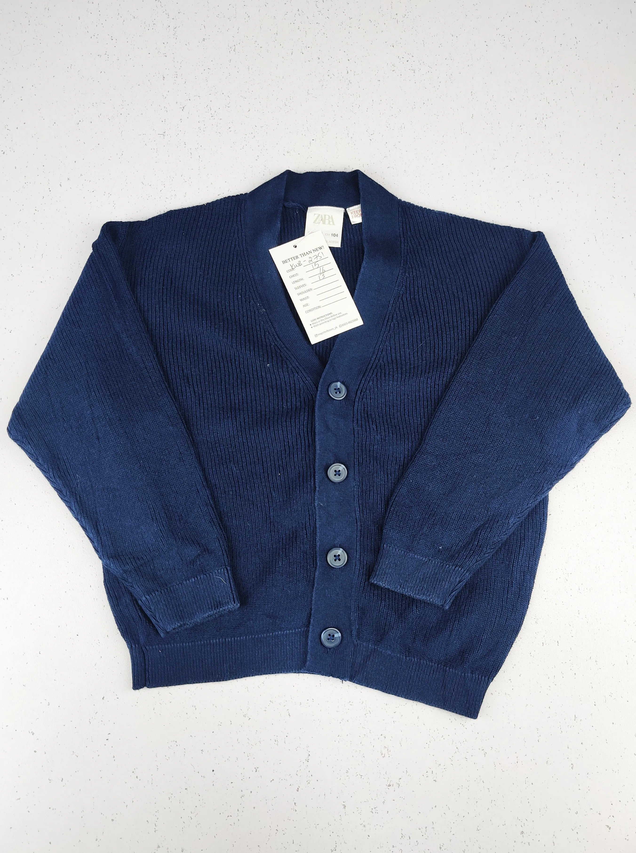 Buy online pre-used pre-loved 100% authentic & Original branded Zara (KWB-2751) available in Pakistan. Top international brands avilable.