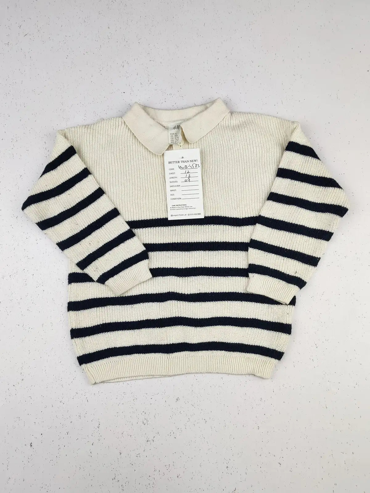 Buy online pre-used pre-loved 100% authentic & Original branded H&M (KWB-4583) available in Pakistan. Top international brands avilable.