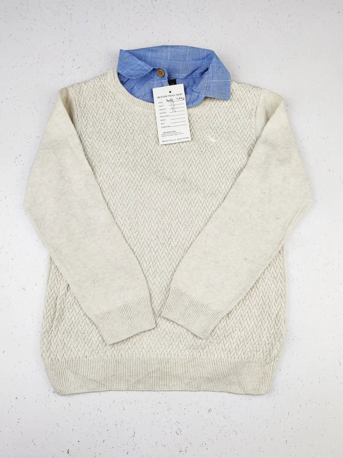 Buy online pre-used pre-loved 100% authentic & Original branded Next (KWB-4602) available in Pakistan. Top international brands avilable.