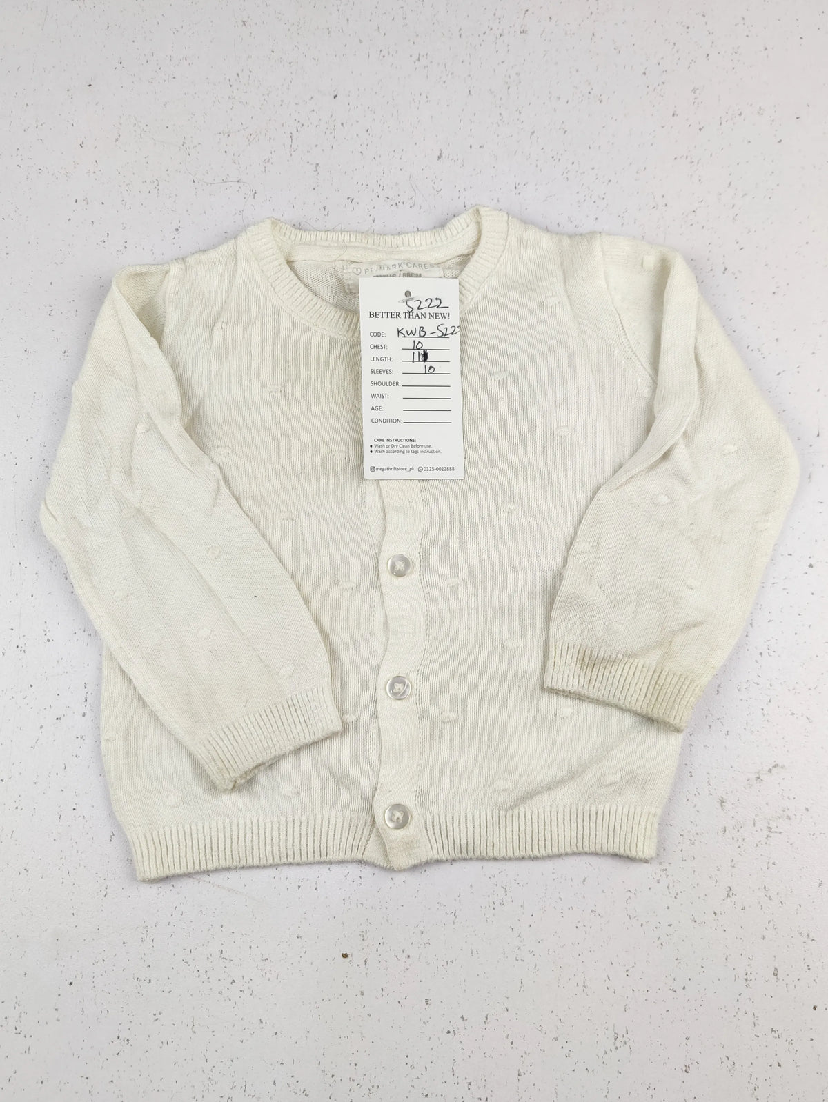 Buy online pre-used pre-loved 100% authentic & Original branded Primark (KWB-5222) available in Pakistan. Top international brands avilable.