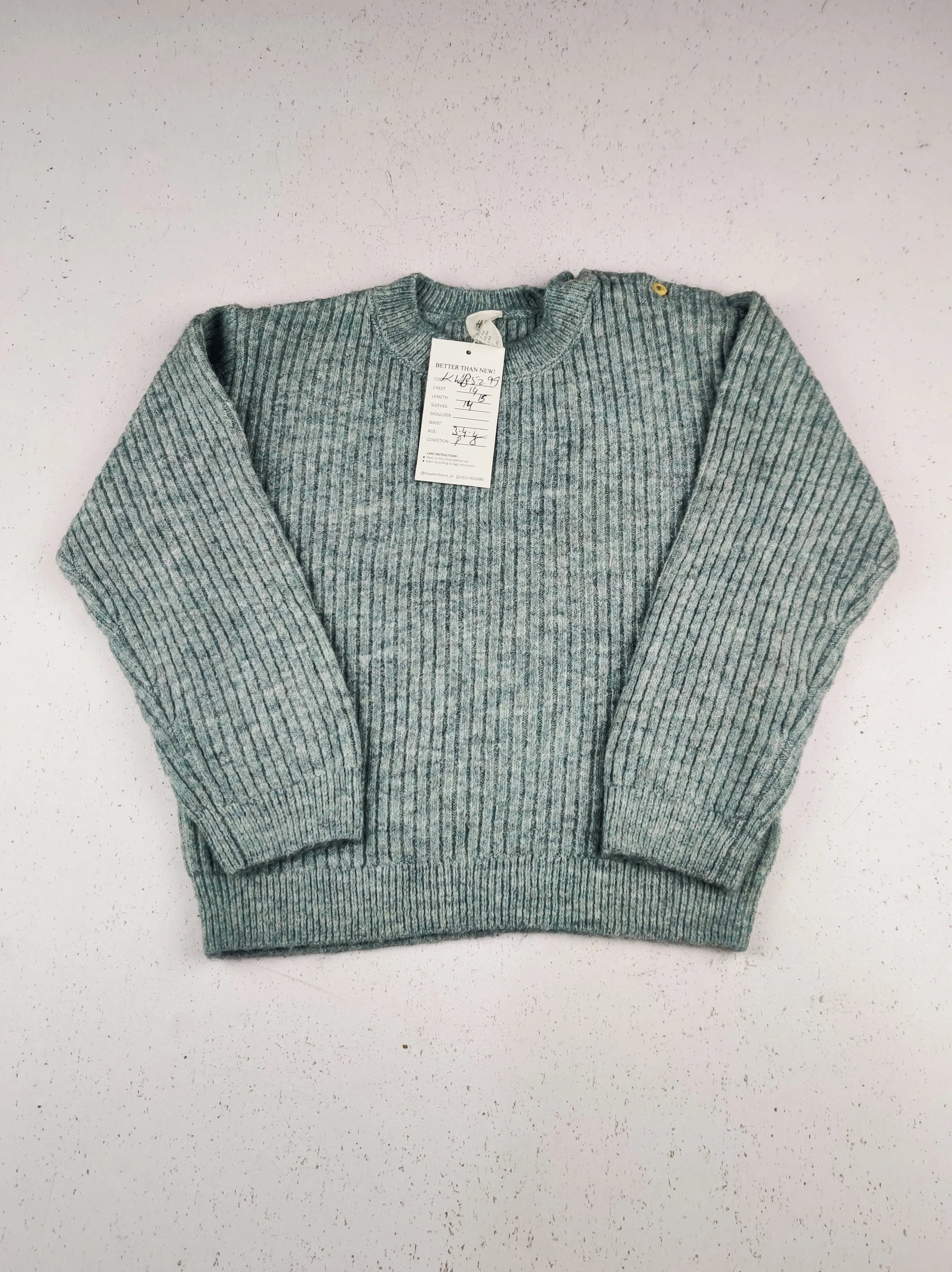 Buy online pre-used pre-loved 100% authentic & Original branded H&M (KWB-5299) available in Pakistan. Top international brands avilable.