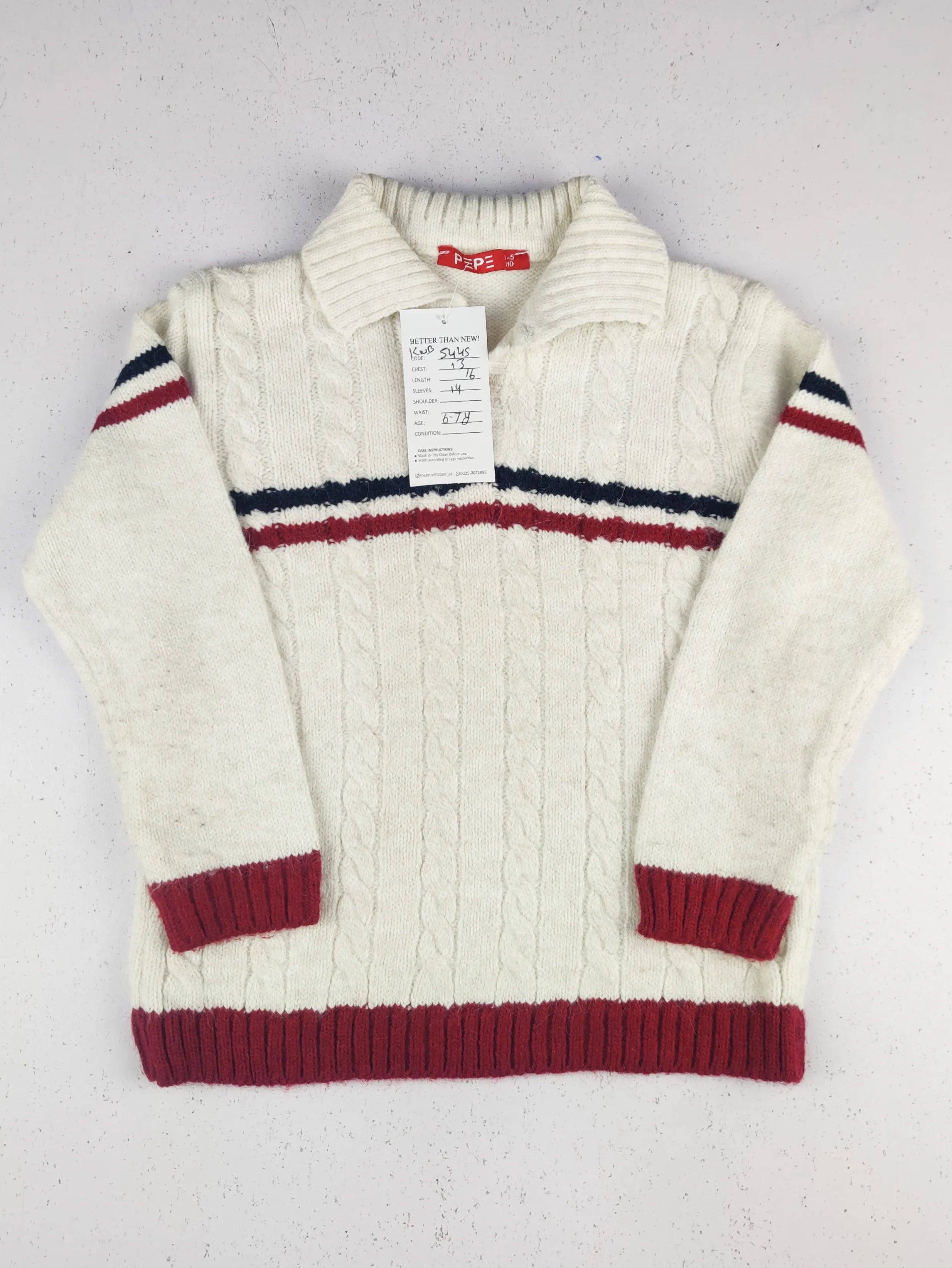 Buy online pre-used pre-loved 100% authentic & Original branded Pepe (KWB-5445) available in Pakistan. Top international brands avilable.