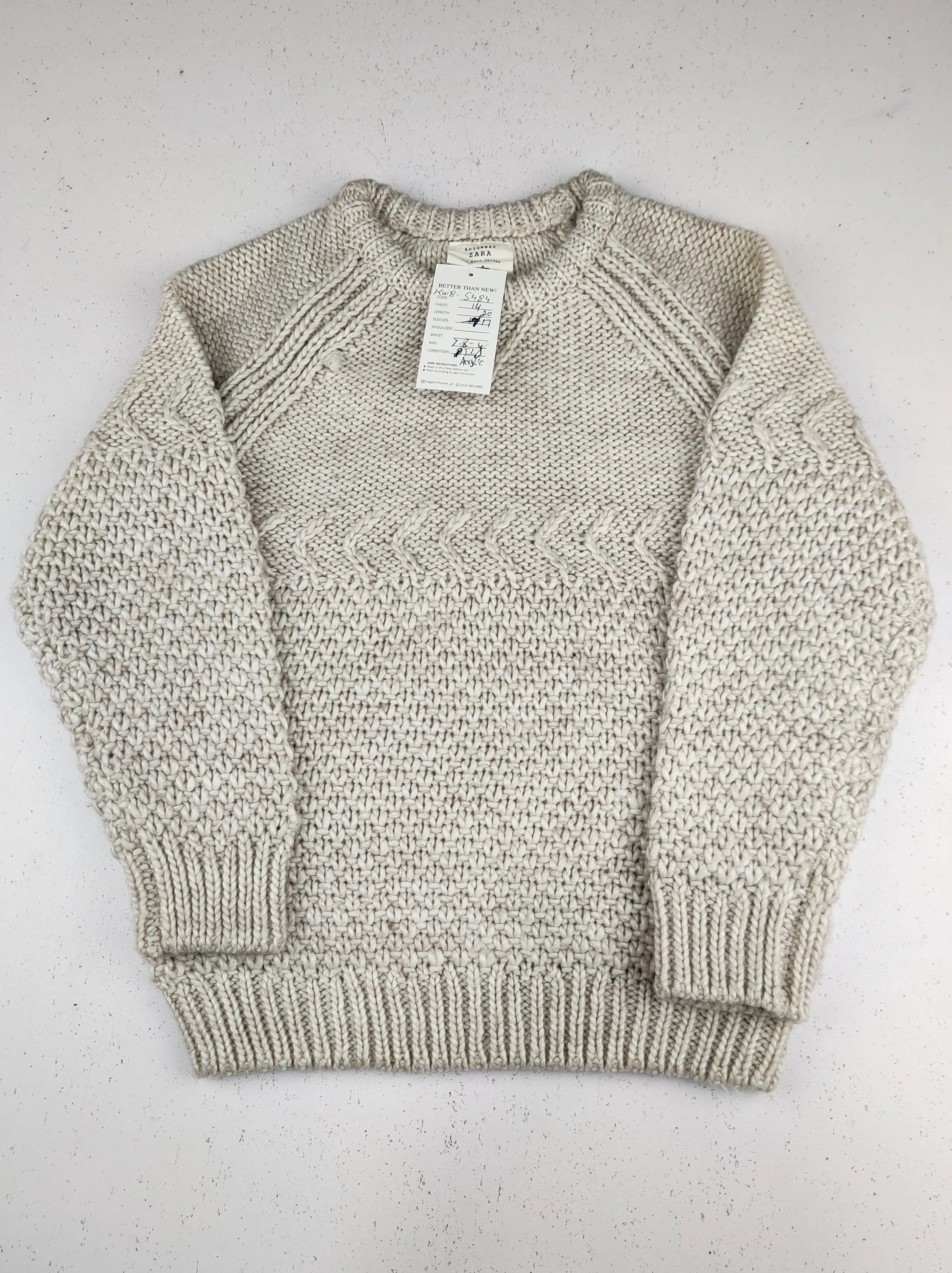 Buy online pre-used pre-loved 100% authentic & Original branded Zara (KWB-5484) available in Pakistan. Top international brands avilable.