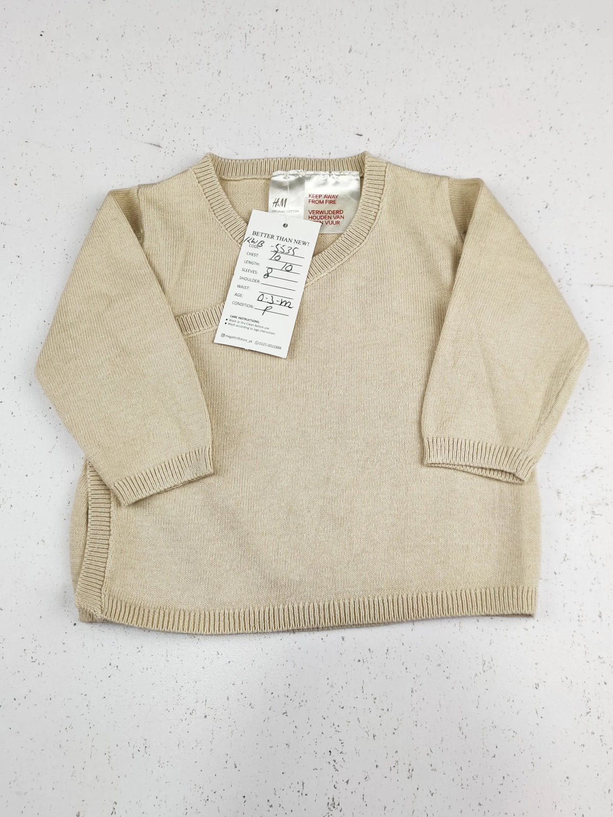 Buy online pre-used pre-loved 100% authentic & Original branded H&M (KWB-5535) available in Pakistan. Top international brands avilable.