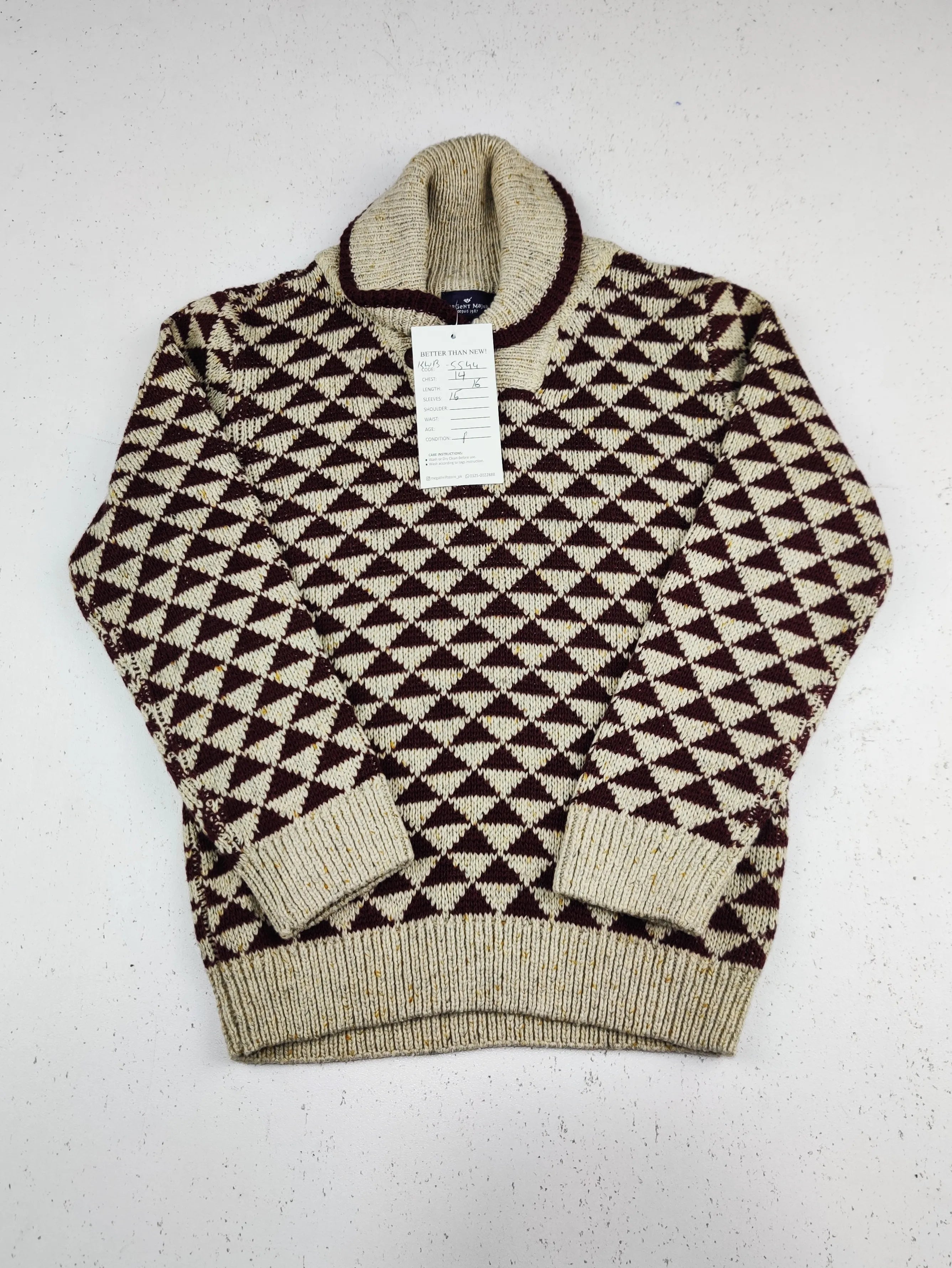 Buy online pre-used pre-loved 100% authentic & Original branded Sergent Major (KWB-5544) available in Pakistan. Top international brands avilable.