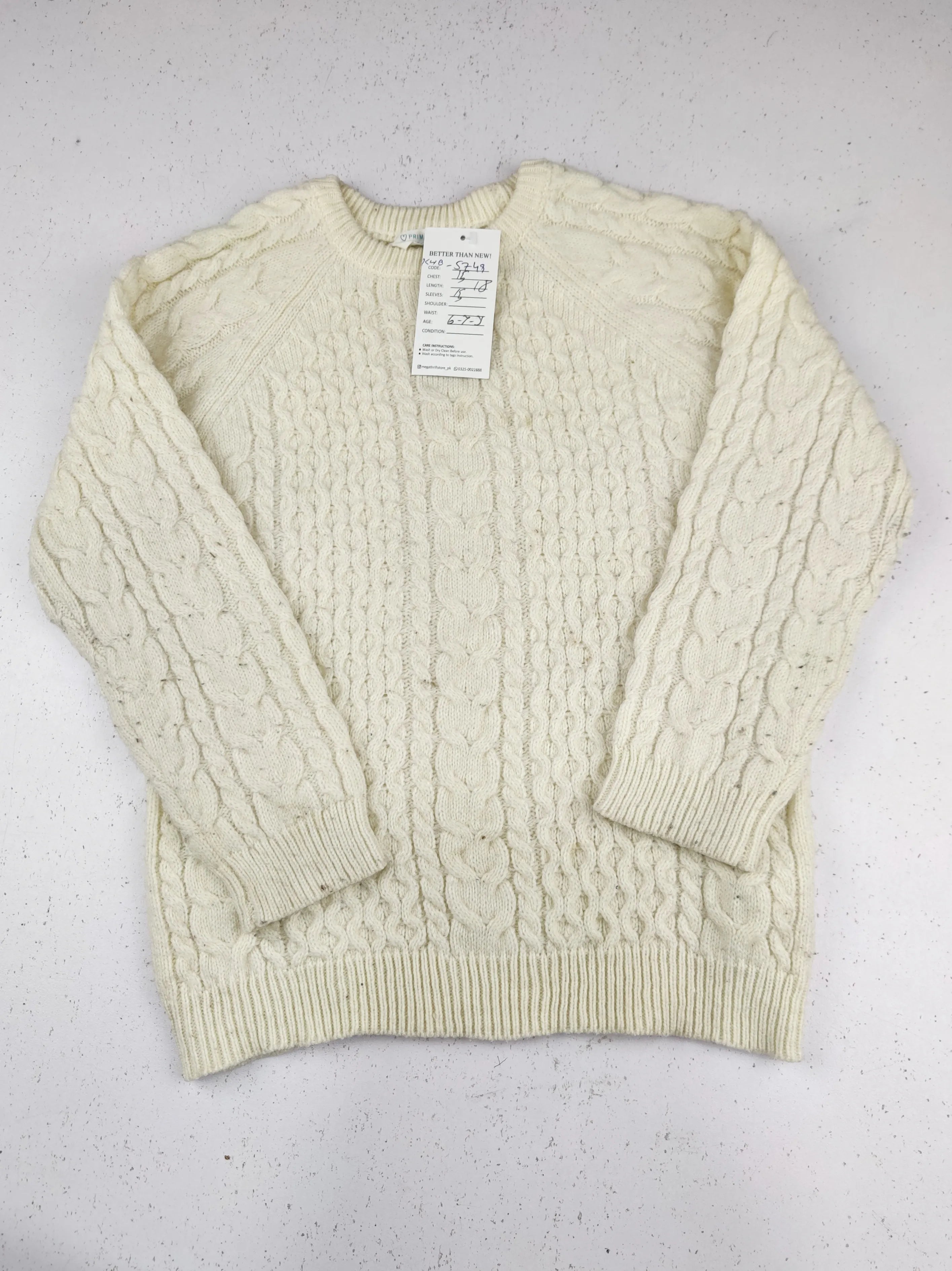 Buy online pre-used pre-loved 100% authentic & Original branded Primark (KWB-5749) available in Pakistan. Top international brands avilable.