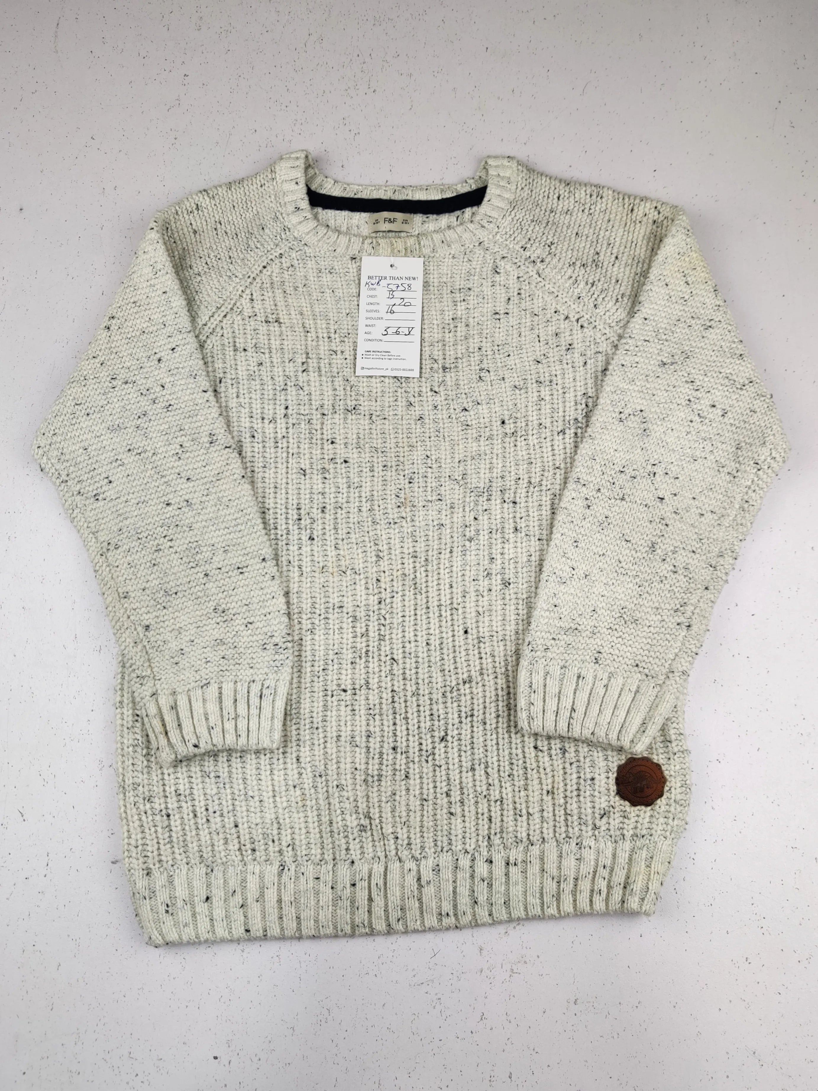 Buy online pre-used pre-loved 100% authentic & Original branded F&F (KWB-5758) available in Pakistan. Top international brands avilable.