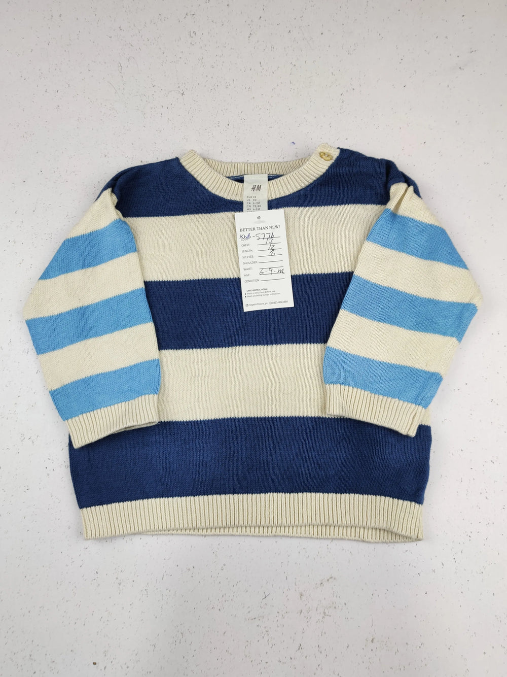 Buy online pre-used pre-loved 100% authentic & Original branded H&M (KWB-5776) available in Pakistan. Top international brands avilable.