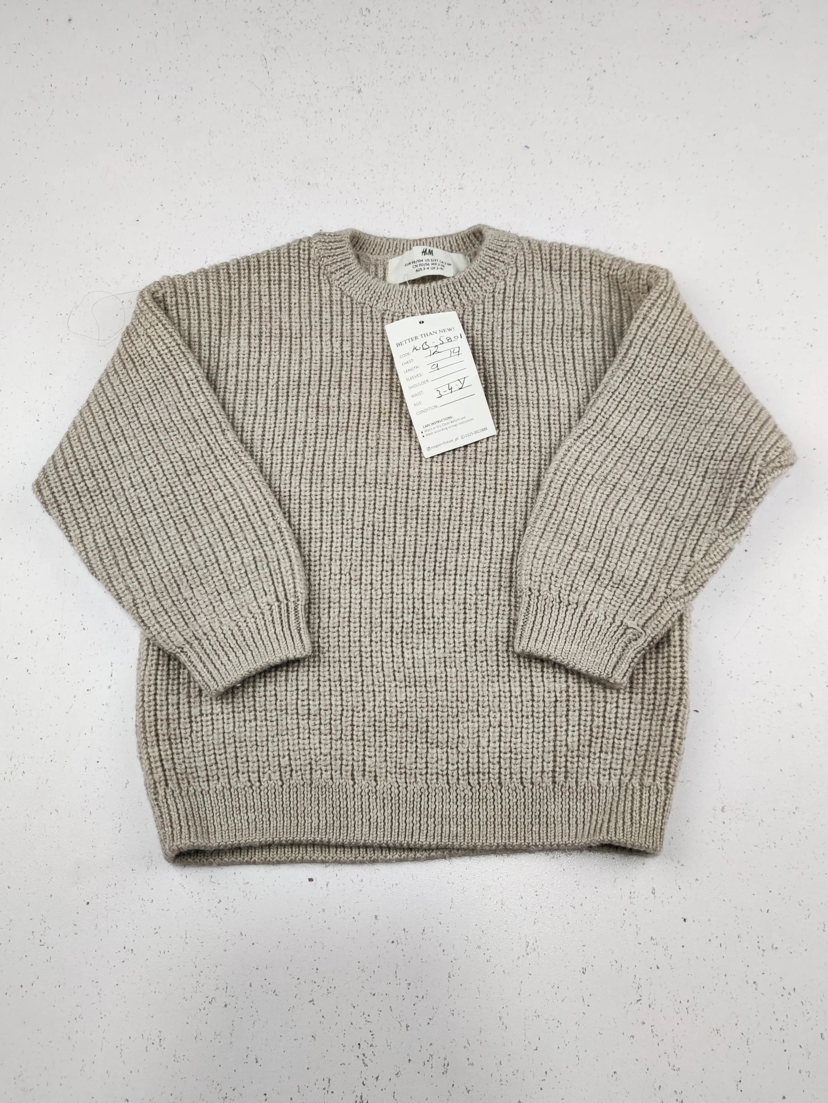 Buy online pre-used pre-loved 100% authentic & Original branded H&M (KWB-5801) available in Pakistan. Top international brands avilable.