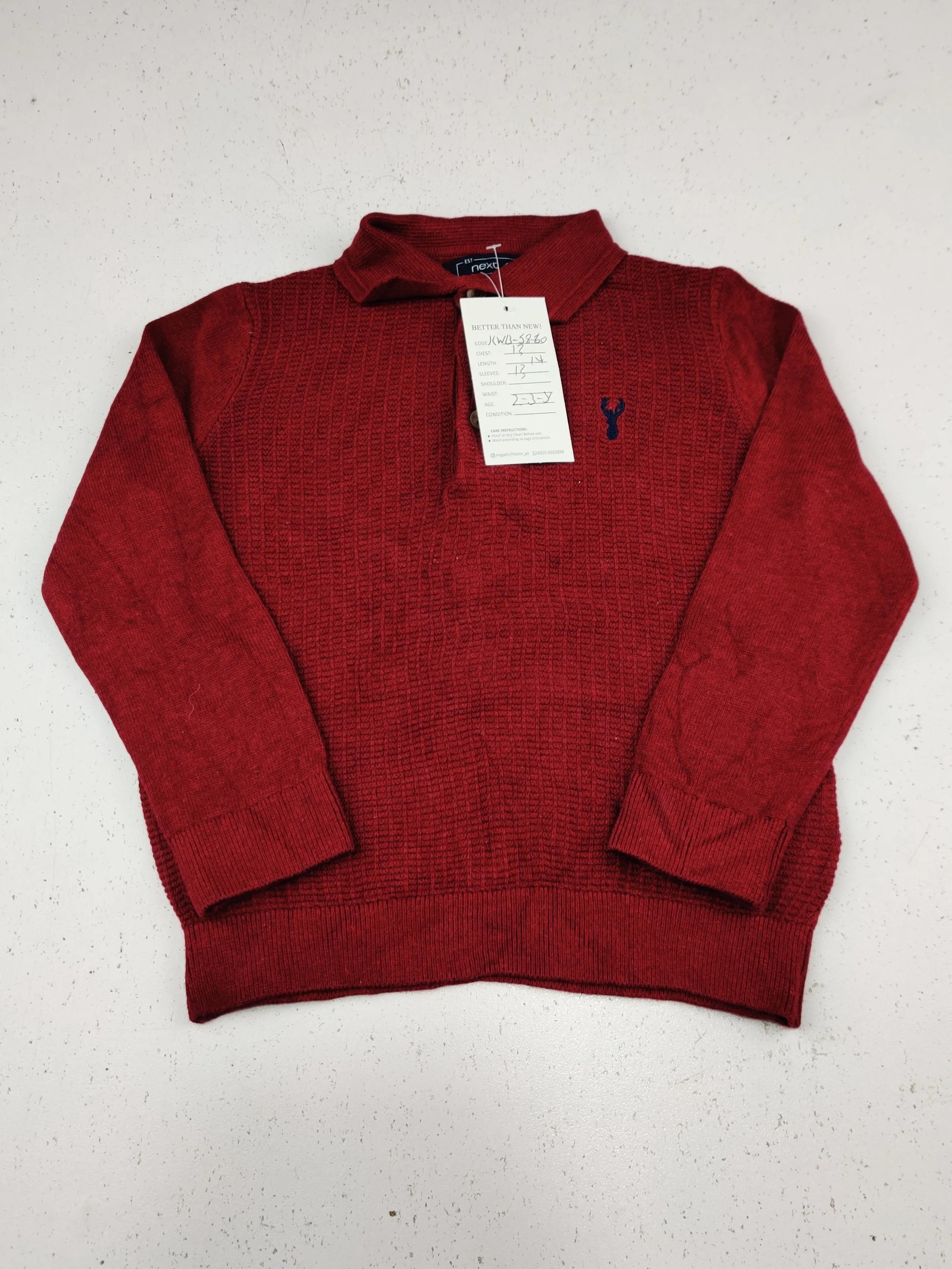 Buy online pre-used pre-loved 100% authentic & Original branded Next (KWB-5860) available in Pakistan. Top international brands avilable.