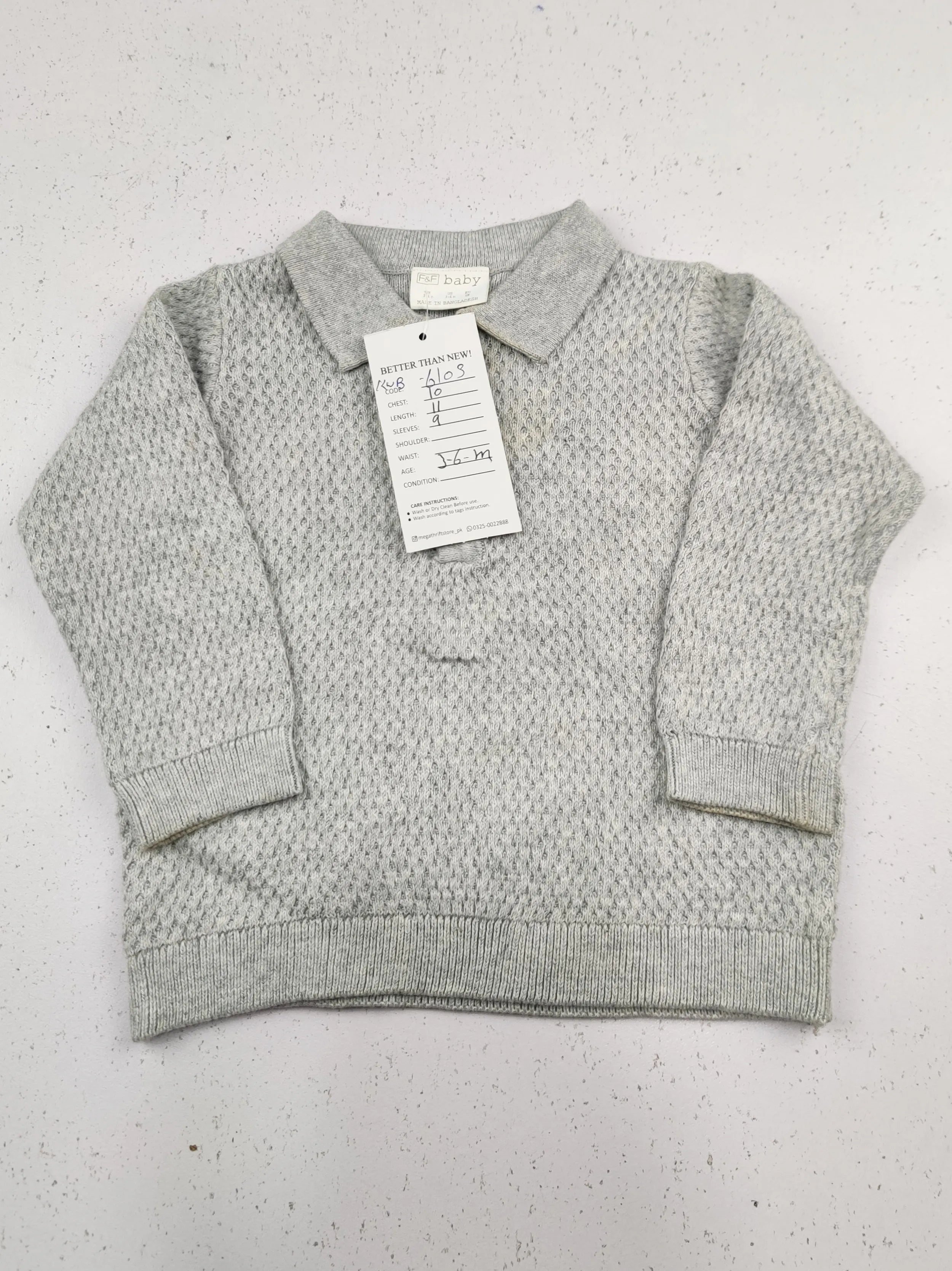 Buy online pre-used pre-loved 100% authentic & Original branded F&F (KWB-6103) available in Pakistan. Top international brands avilable.