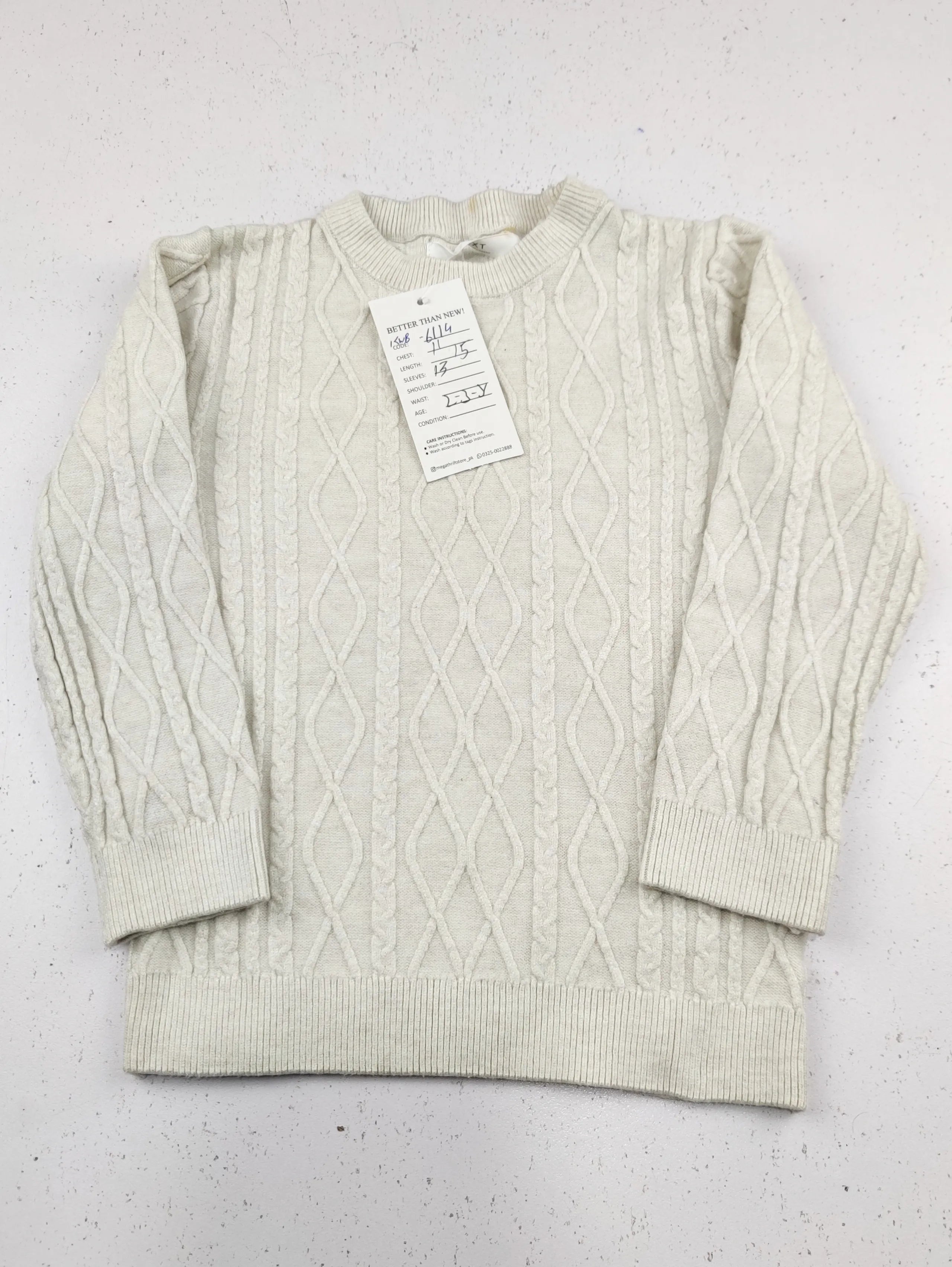 Buy online pre-used pre-loved 100% authentic & Original branded Next (KWB-6114) available in Pakistan. Top international brands avilable.