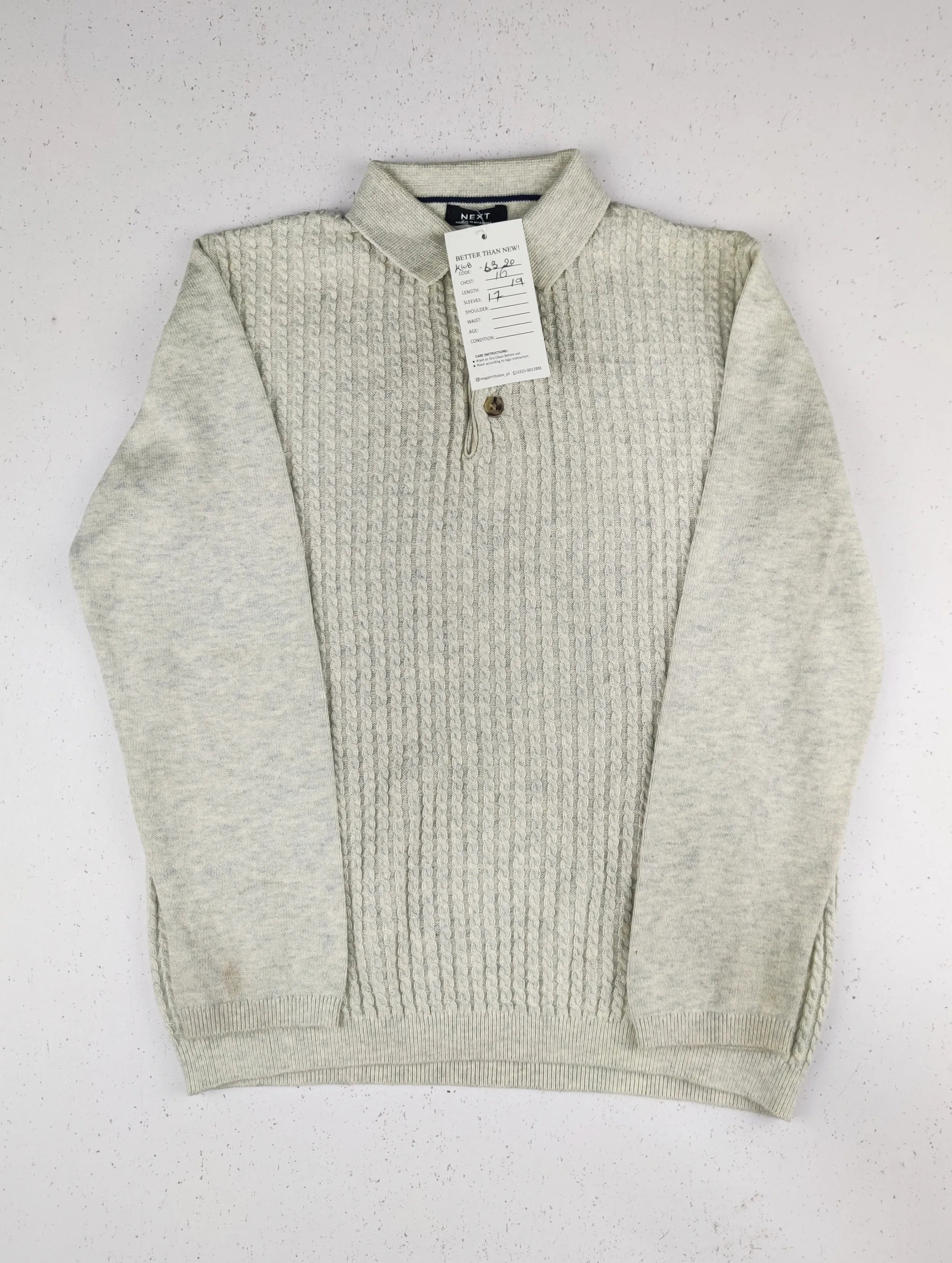 Buy online pre-used pre-loved 100% authentic & Original branded Next (KWB-6320) available in Pakistan. Top international brands avilable.