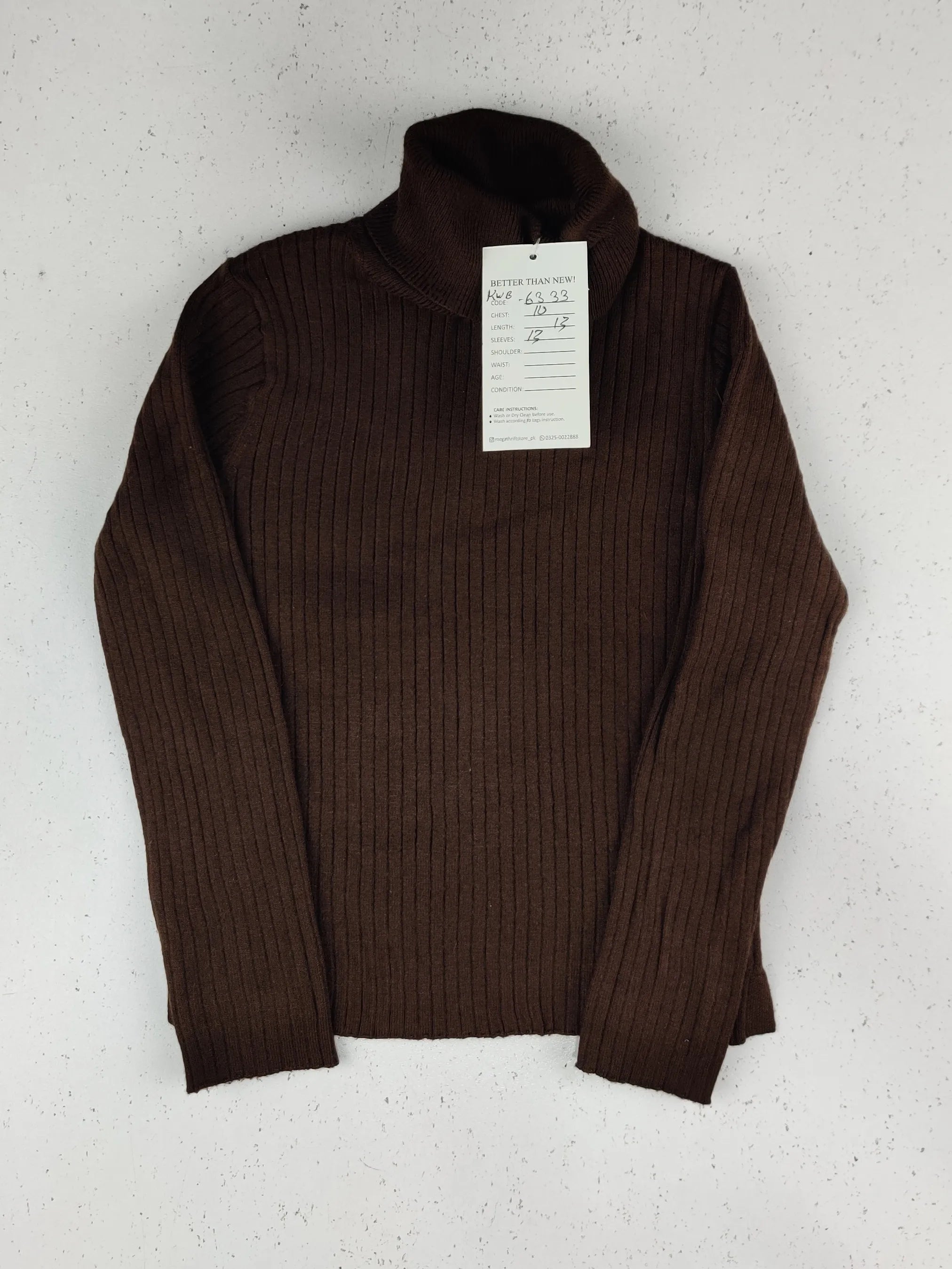 Buy online pre-used pre-loved 100% authentic & Original branded Unknown Brand (KWB-6333) available in Pakistan. Top international brands avilable.