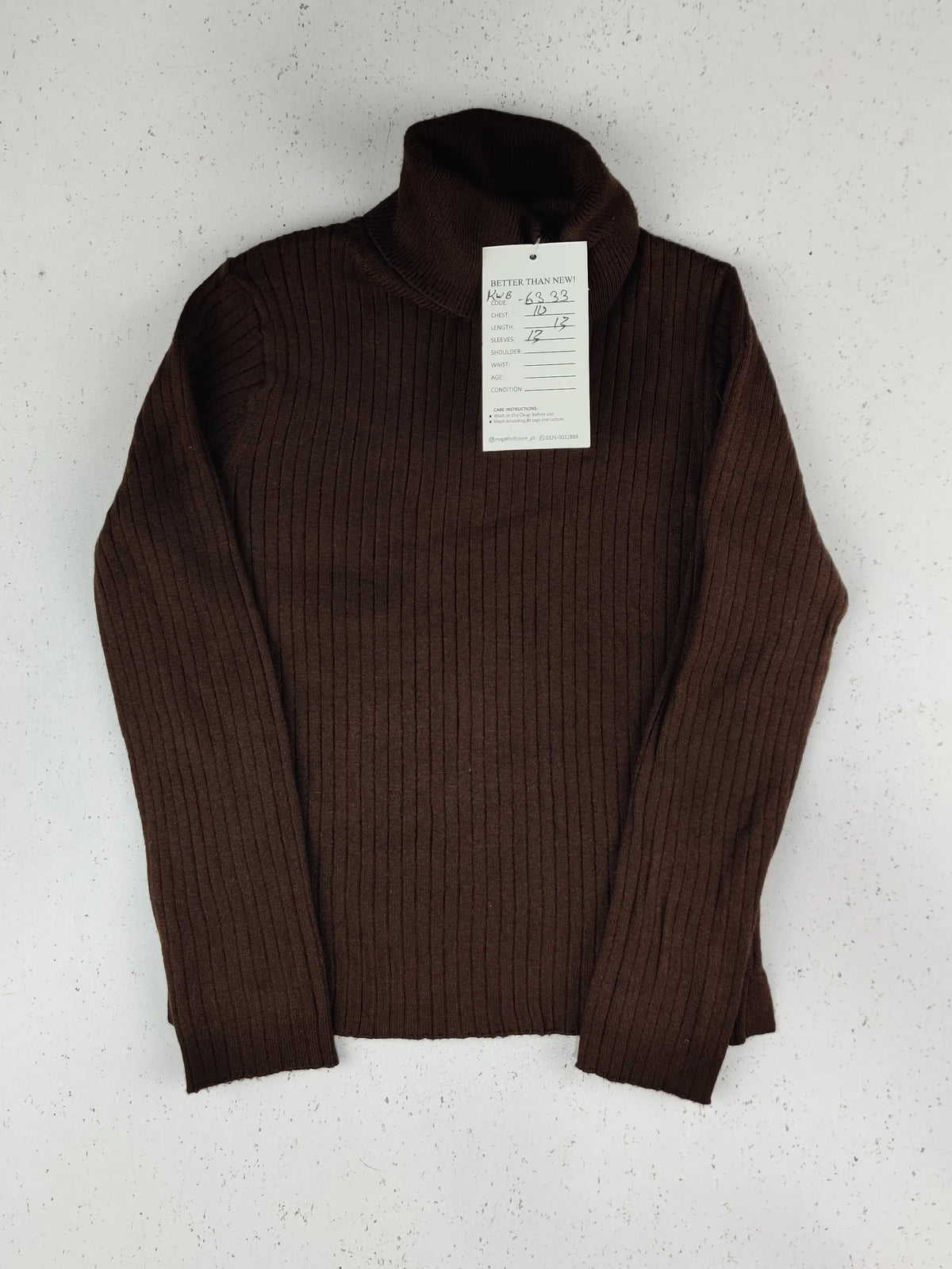 Buy online pre-used pre-loved 100% authentic & Original branded Unknown Brand (KWB-6333) available in Pakistan. Top international brands avilable.