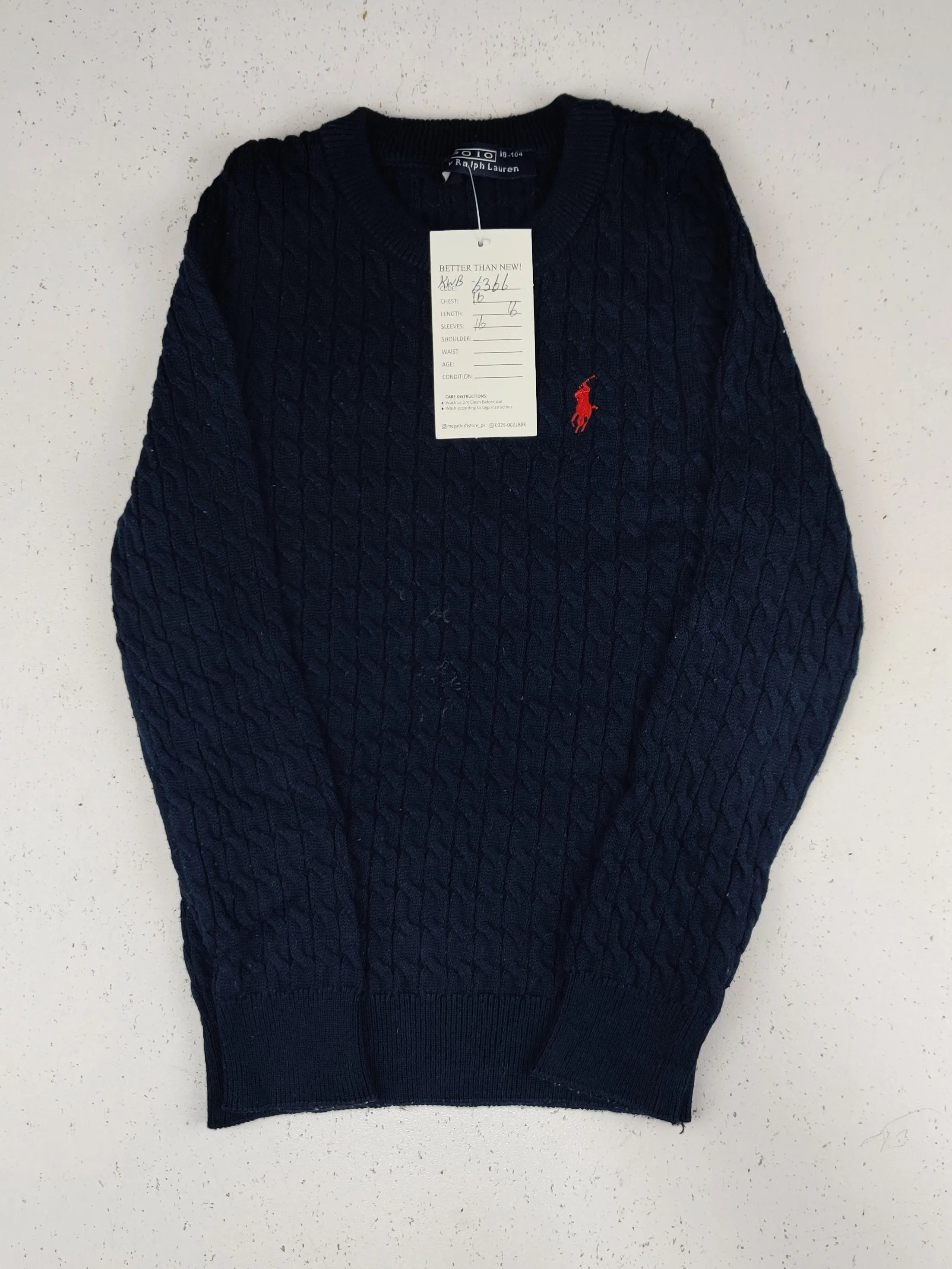 Buy online pre-used pre-loved 100% authentic & Original branded P.O.L.O (KWB-6366) available in Pakistan. Top international brands avilable.