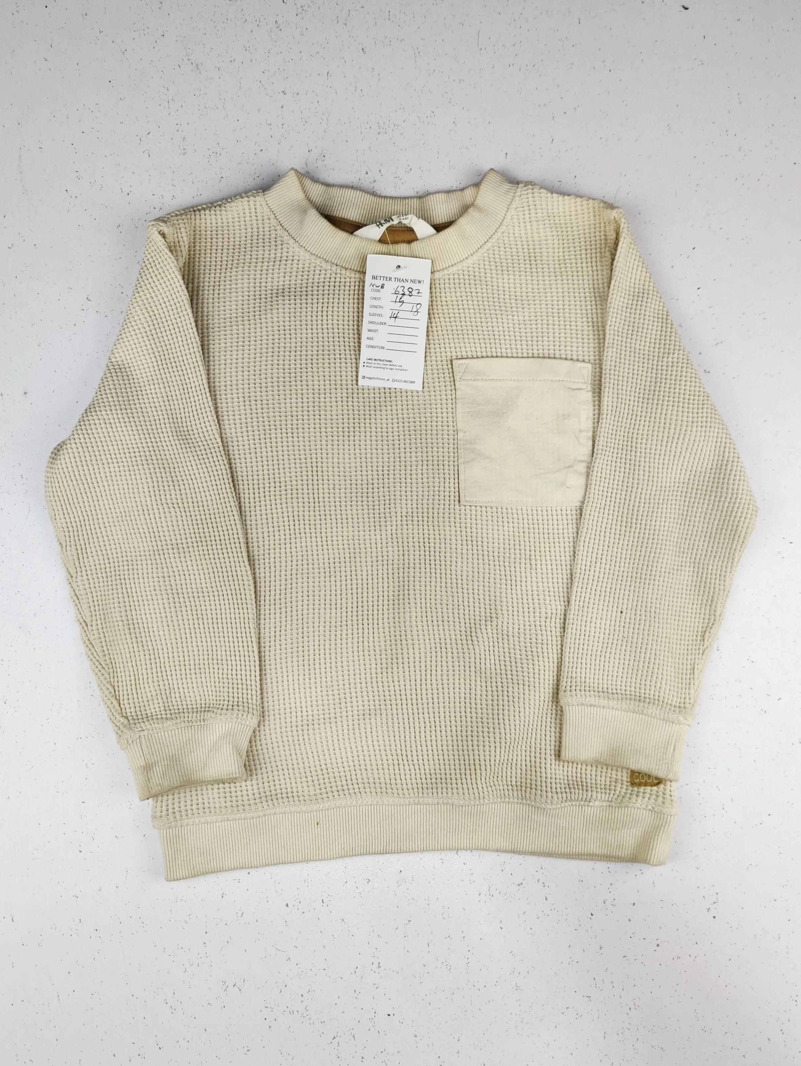 Buy online pre-used pre-loved 100% authentic & Original branded H&M (KWB-6387) available in Pakistan. Top international brands avilable.