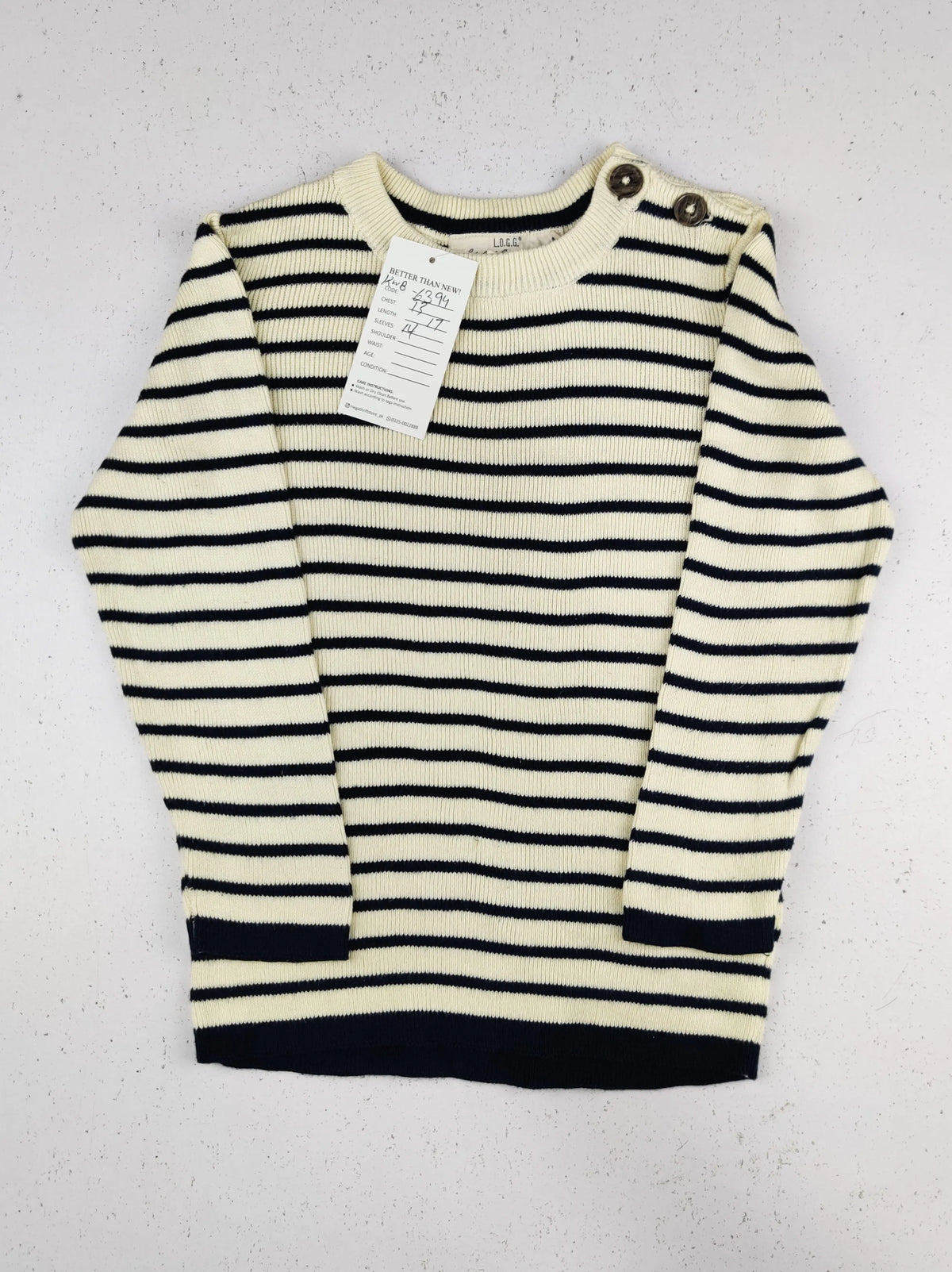 Buy online pre-used pre-loved 100% authentic & Original branded L.O.G.G. (KWB-6394) available in Pakistan. Top international brands avilable.