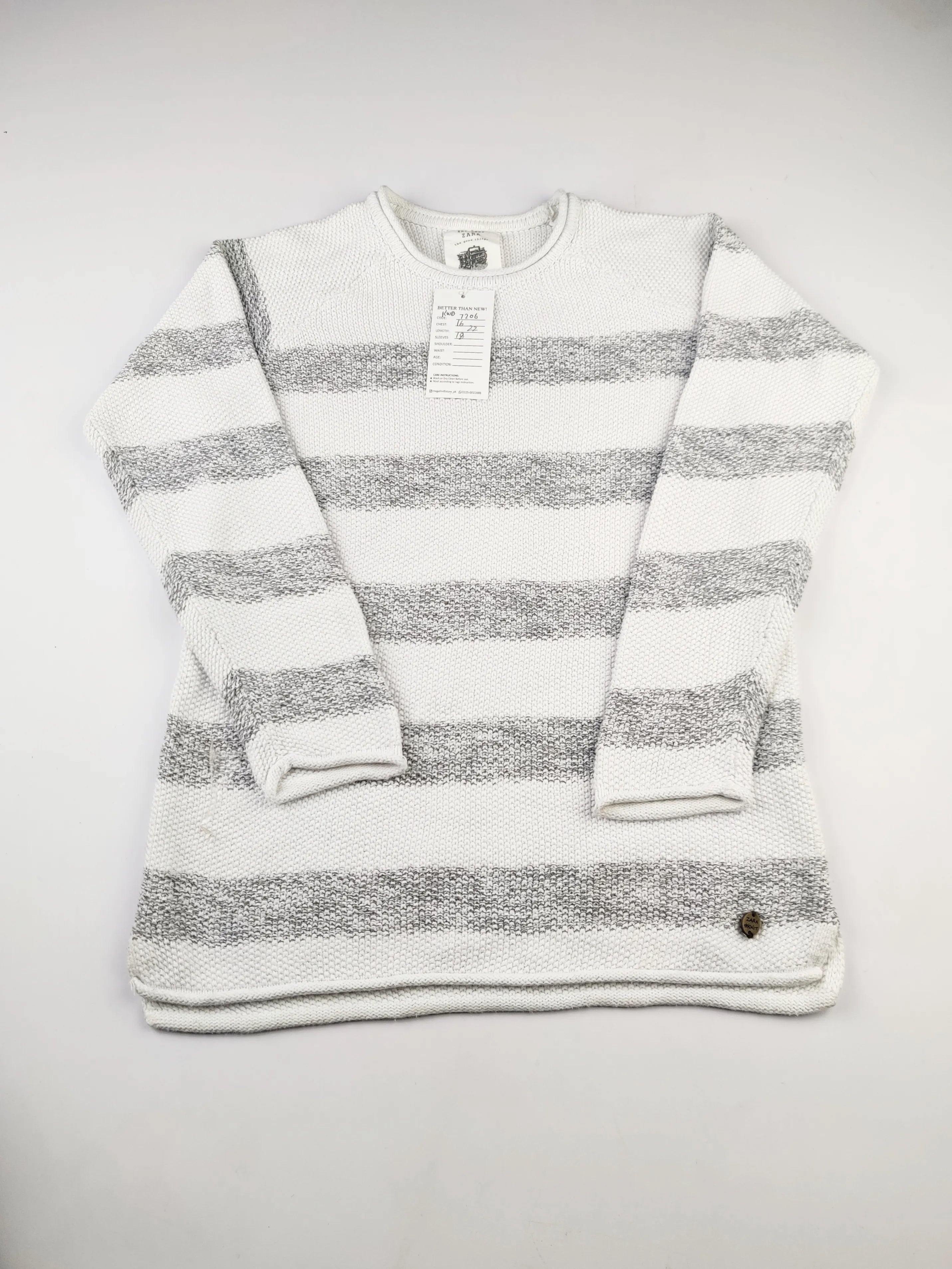 Buy online pre-used pre-loved 100% authentic & Original branded Zara (KWB-7206) available in Pakistan. Top international brands avilable.