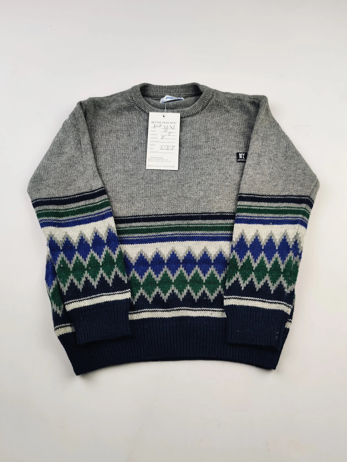 Buy online pre-used pre-loved 100% authentic & Original branded Mayoral (KWB-7243) available in Pakistan. Top international brands avilable.