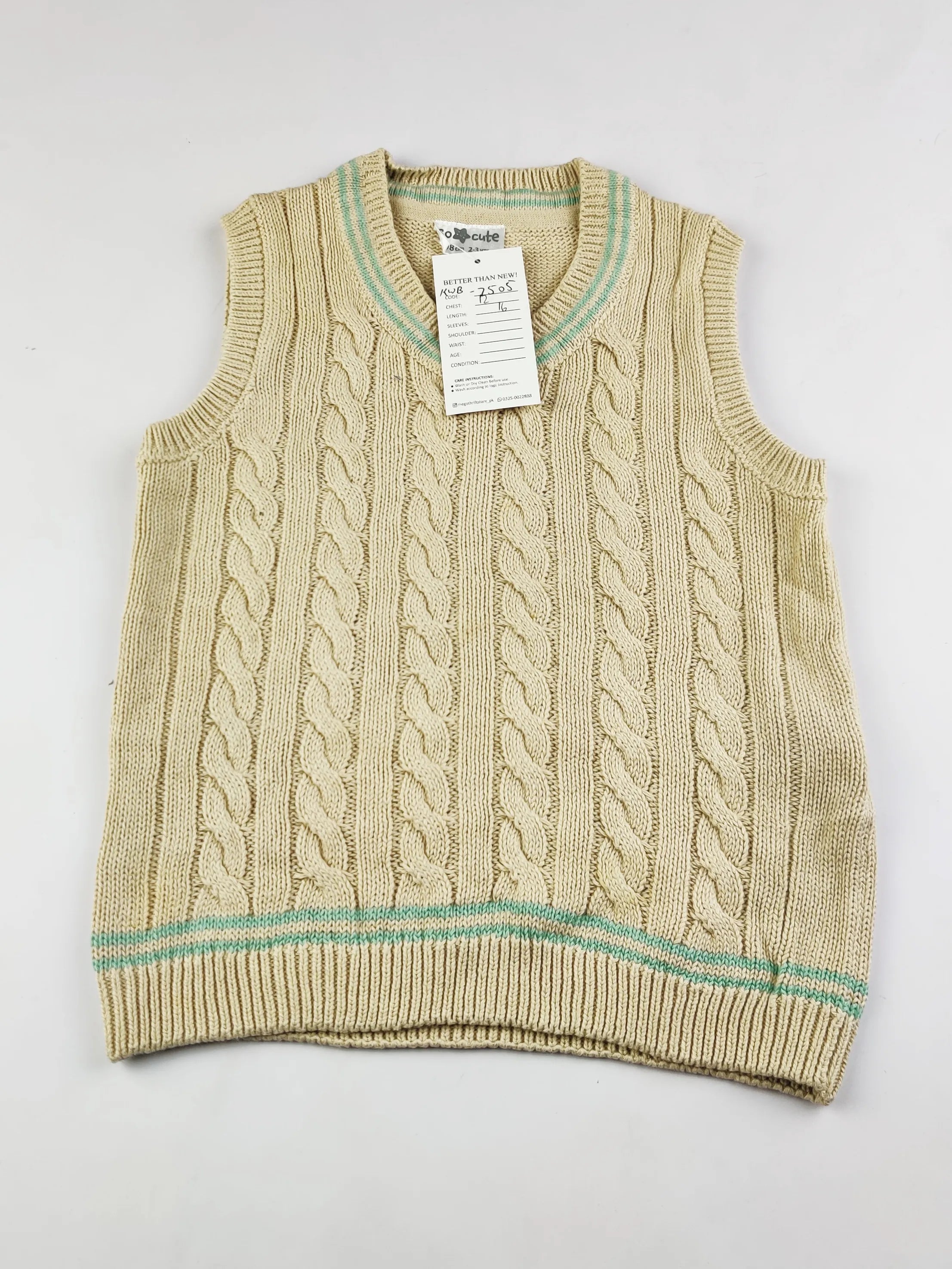 Buy online pre-used pre-loved 100% authentic & Original branded So Cute (KWB-7505) available in Pakistan. Top international brands avilable.