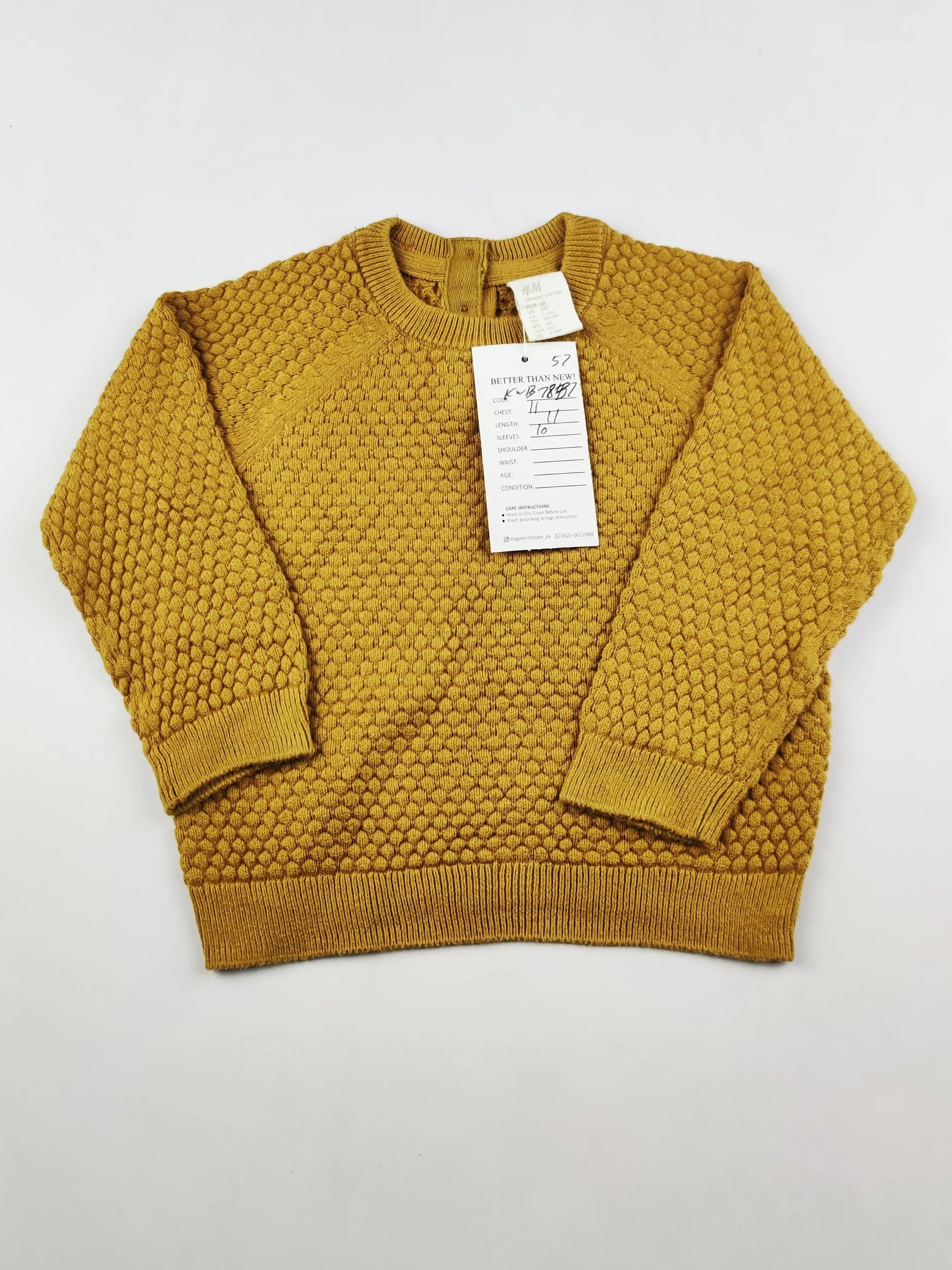 Buy online pre-used pre-loved 100% authentic & Original branded H&M (KWB-7857) available in Pakistan. Top international brands avilable.