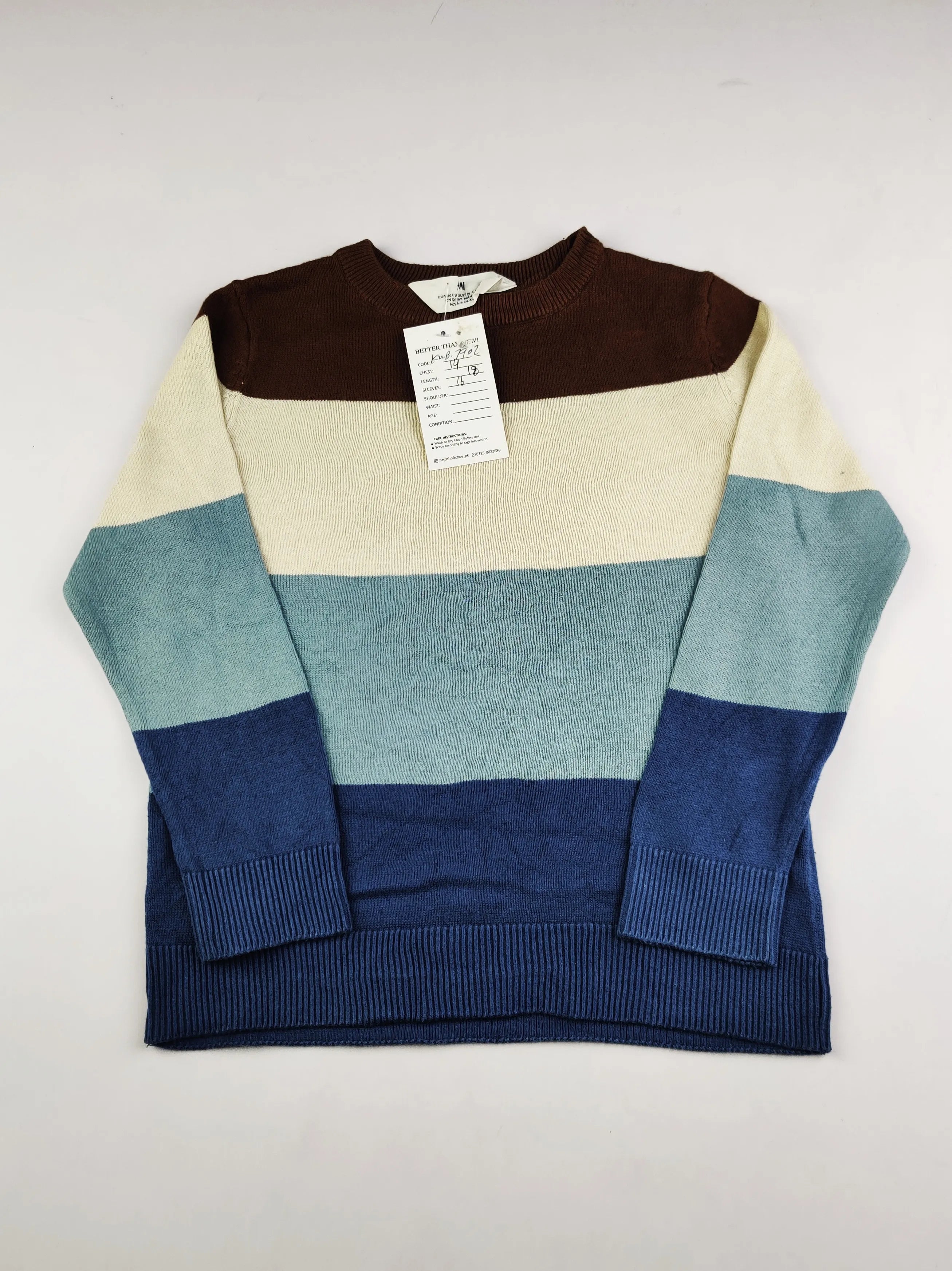 Buy online pre-used pre-loved 100% authentic & Original branded H&M (KWB-7902) available in Pakistan. Top international brands avilable.