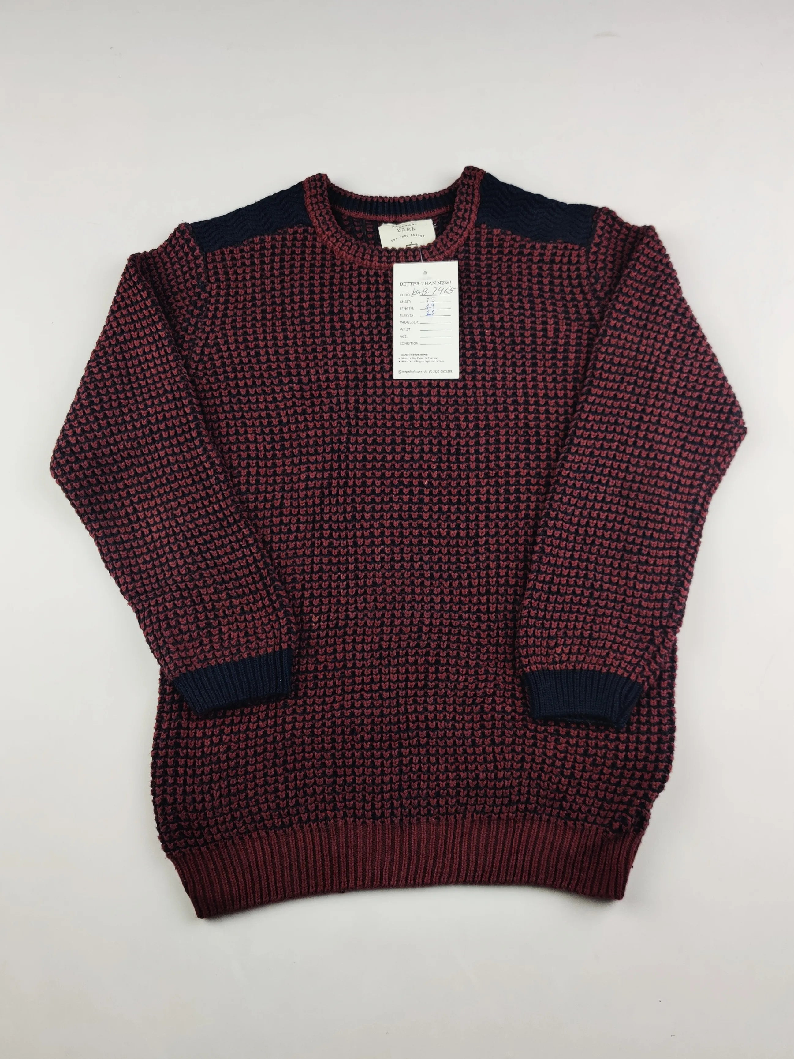 Buy online pre-used pre-loved 100% authentic & Original branded Zara (KWB-7965) available in Pakistan. Top international brands avilable.