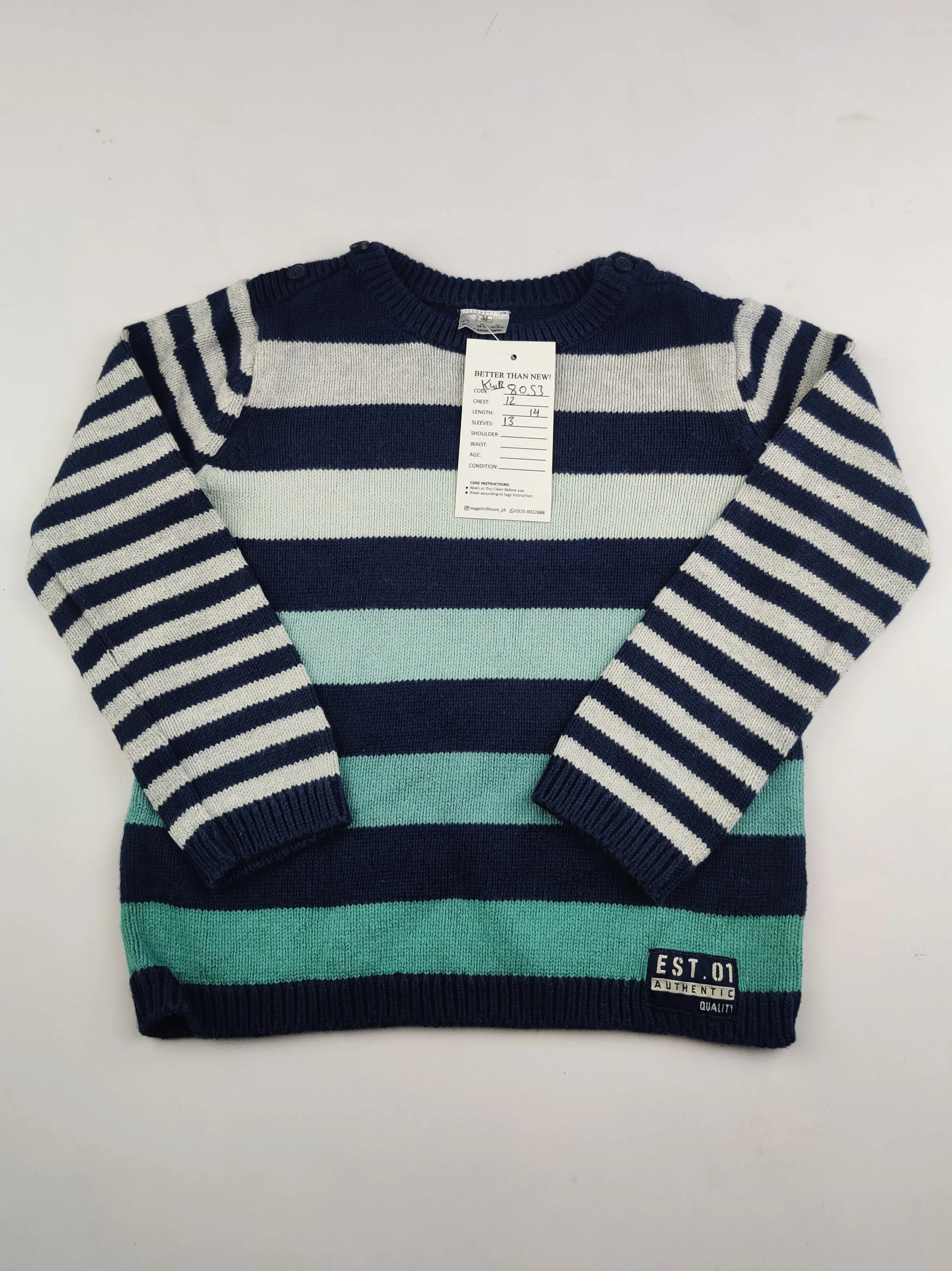 Buy online pre-used pre-loved 100% authentic & Original branded F&F (KWB-8053) available in Pakistan. Top international brands avilable.