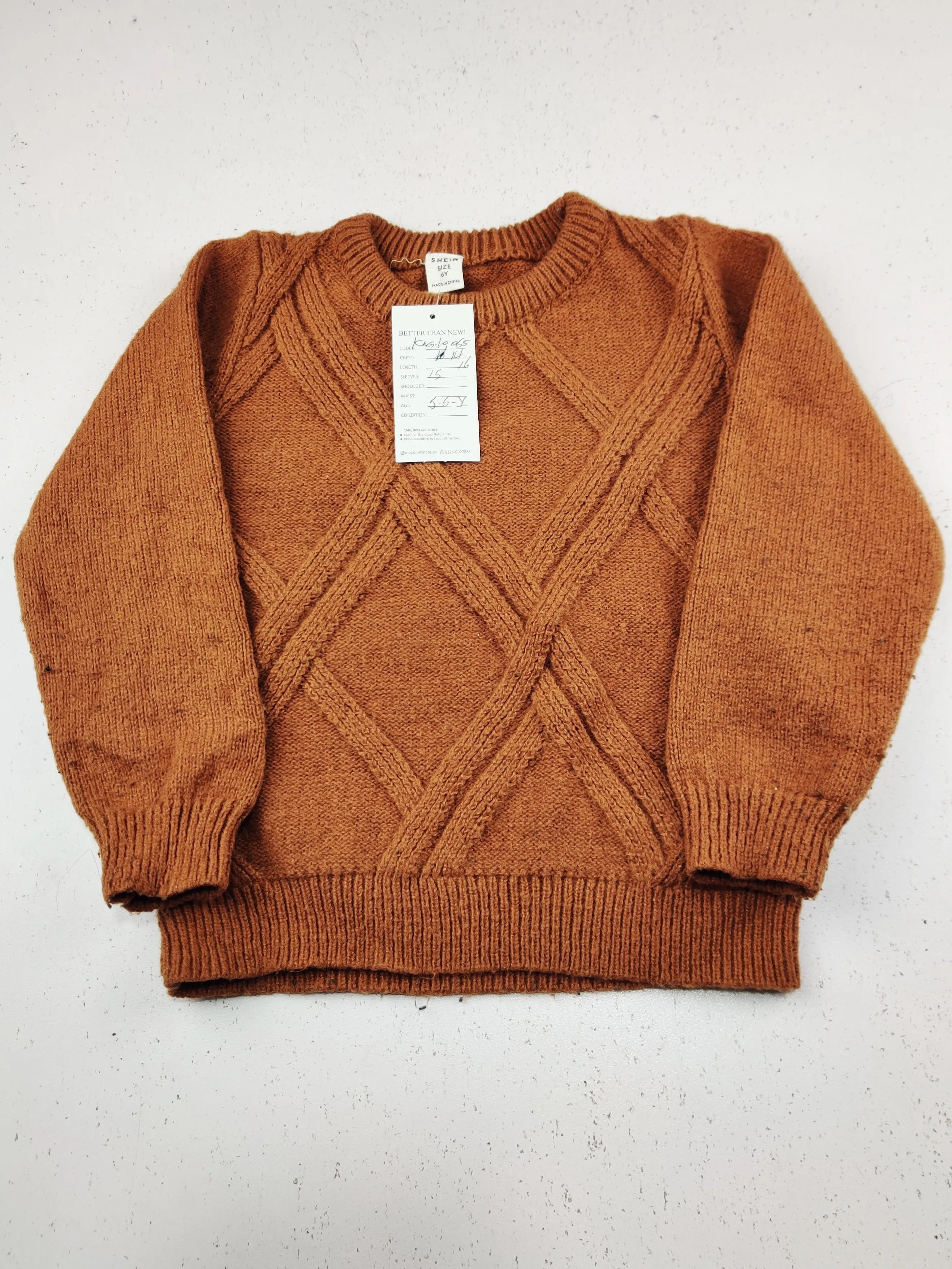Buy online pre-used pre-loved 100% authentic & Original branded Shein (KWG-10065) available in Pakistan. Top international brands avilable.