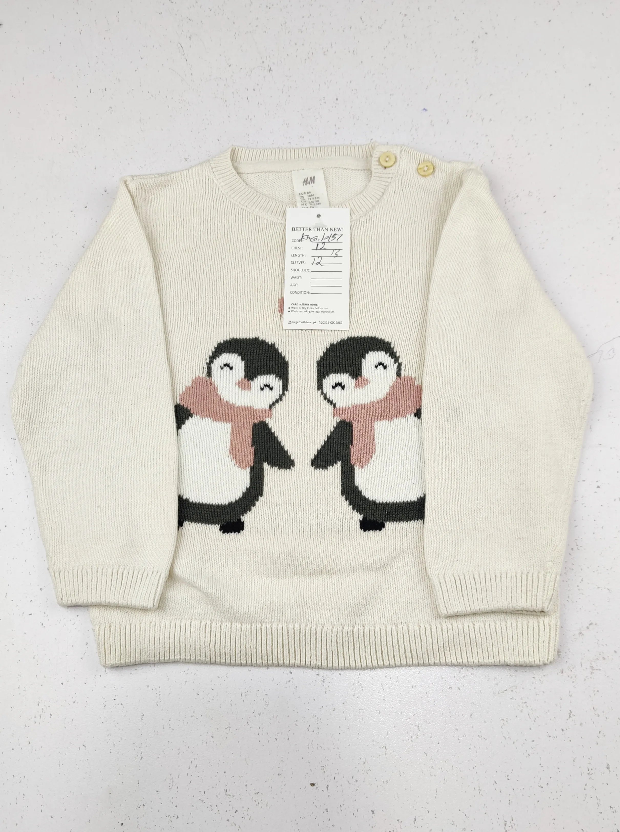 Buy online pre-used pre-loved 100% authentic & Original branded H&M (KWG-10157) available in Pakistan. Top international brands avilable.