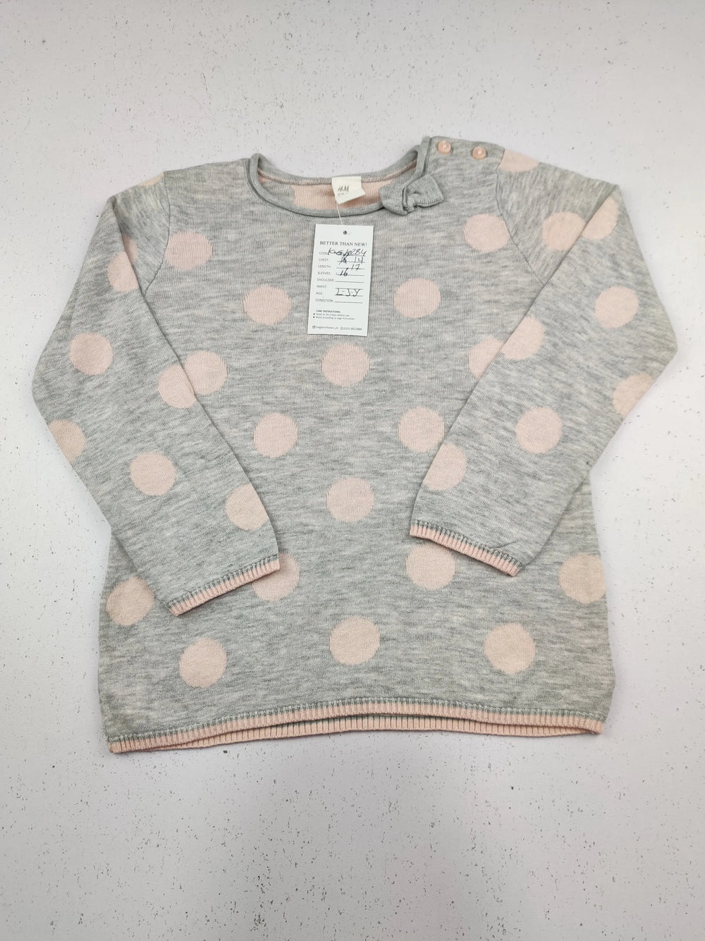 Buy online pre-used pre-loved 100% authentic & Original branded H&M (KWG-10284) available in Pakistan. Top international brands avilable.