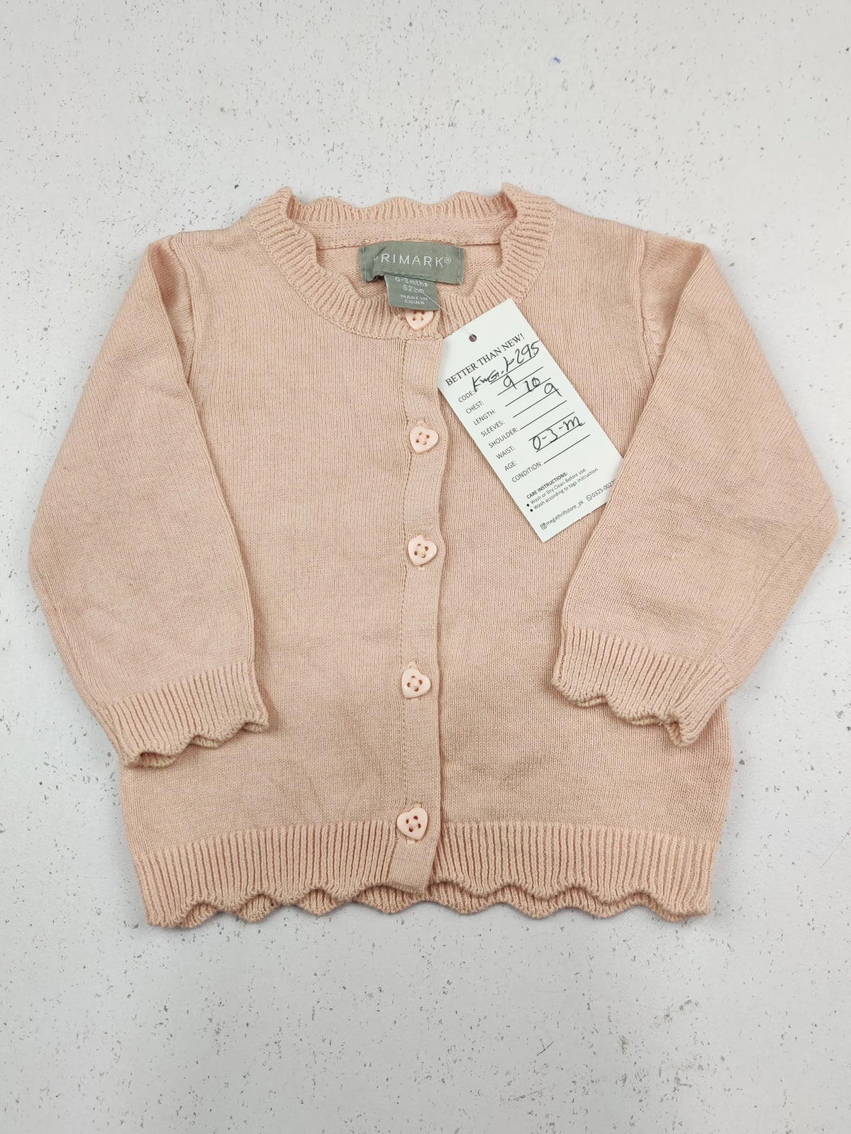 Buy online pre-used pre-loved 100% authentic & Original branded Primark (KWG-10295) available in Pakistan. Top international brands avilable.