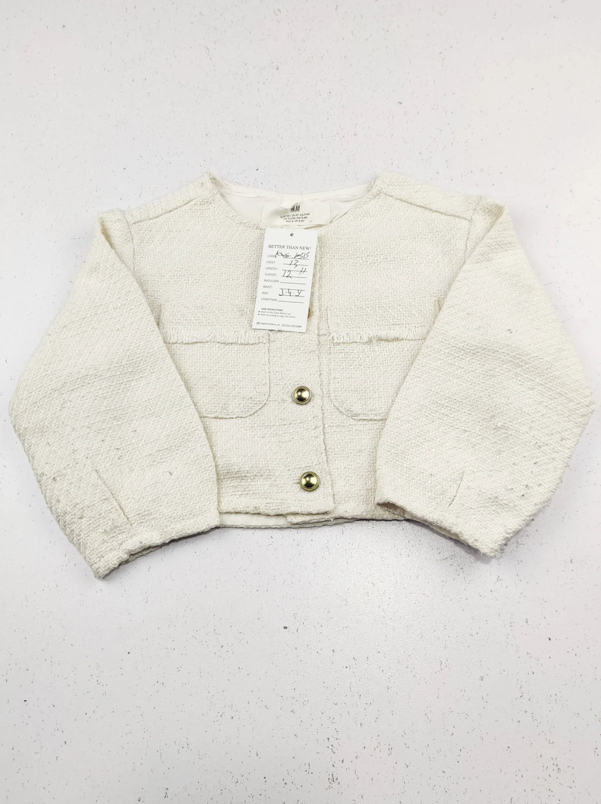 Buy online pre-used pre-loved 100% authentic & Original branded H&M (KWG-10313) available in Pakistan. Top international brands avilable.